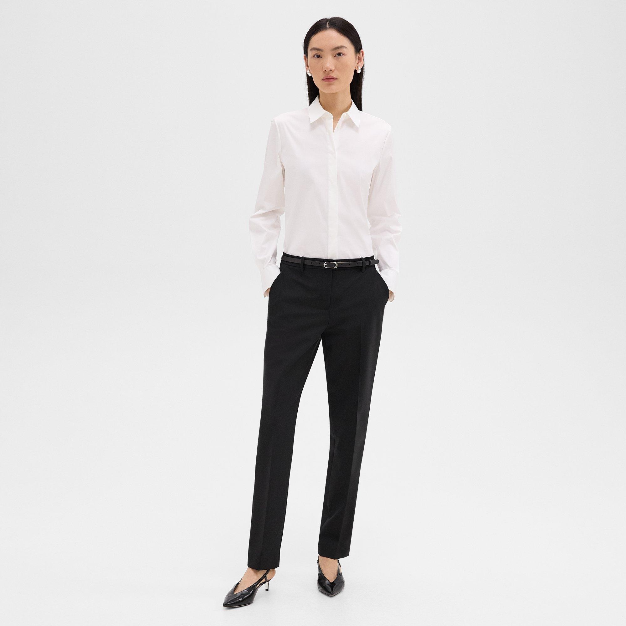 Skinny Oblong Belt in Leather - 2