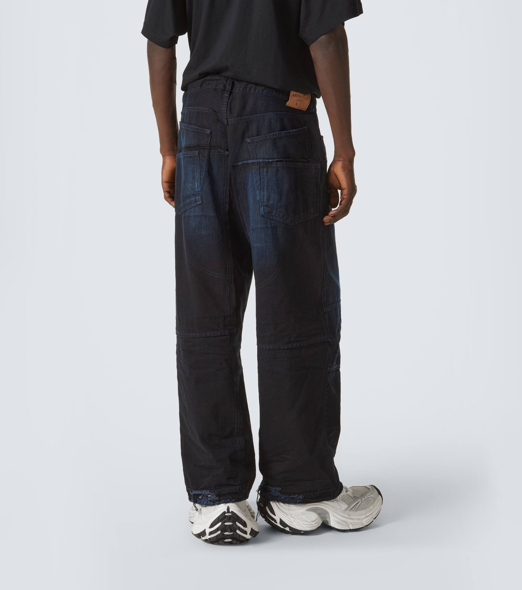 Double Knee wide-leg jeans - 4