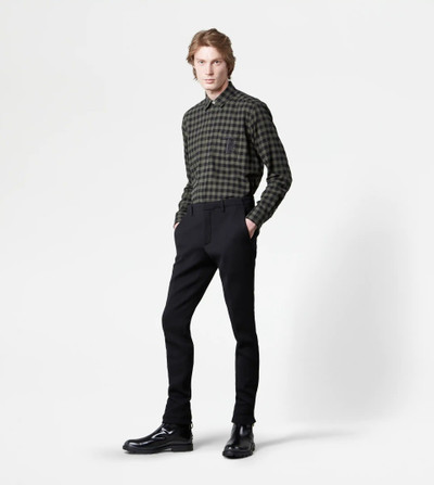 Tod's TROUSERS IN WOOL - BLACK outlook