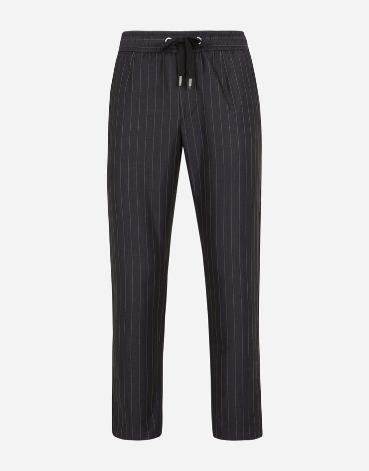 Pinstripe jogging pants - 3