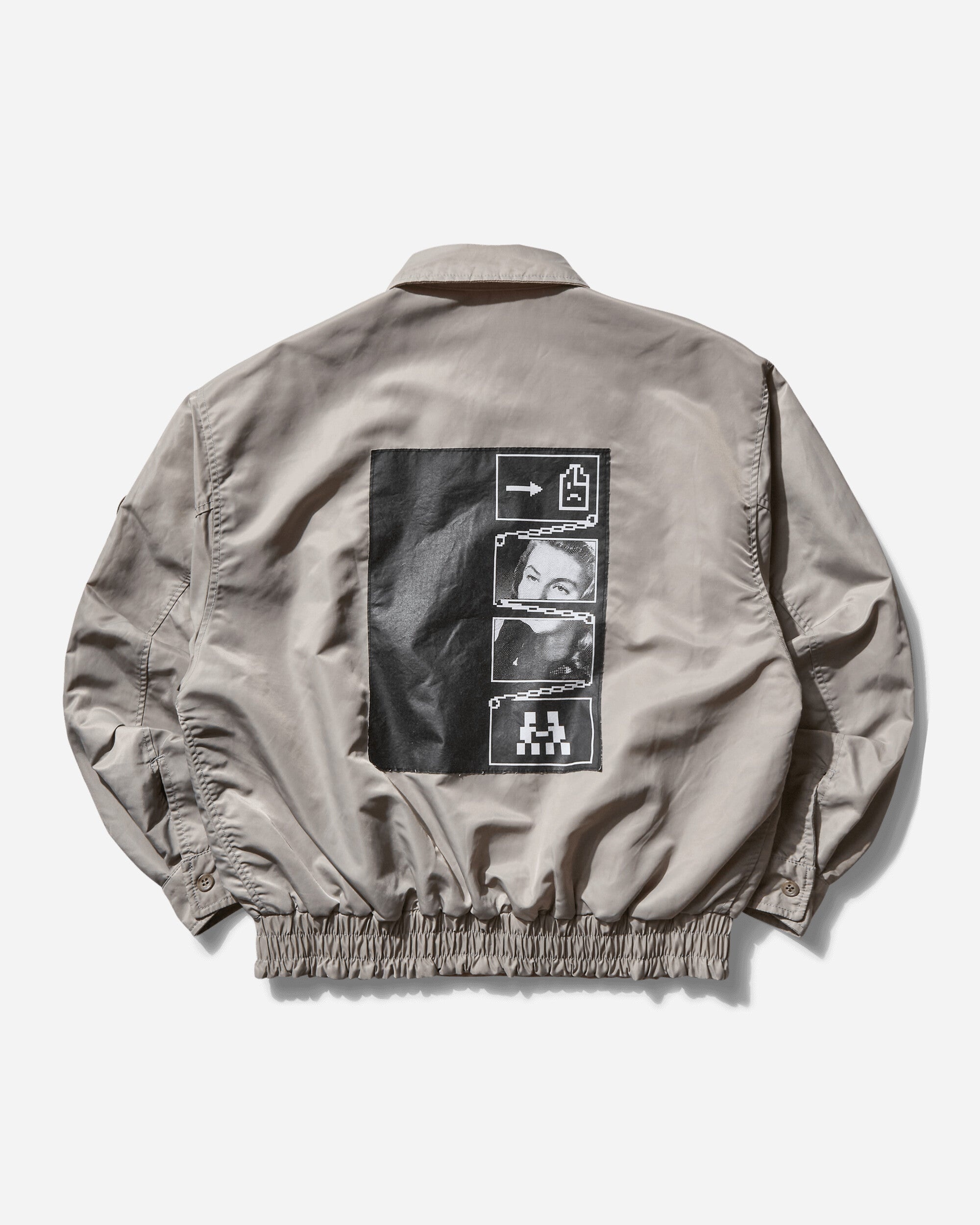 Men's C/N Reversible Zip Jacket Grey - 4