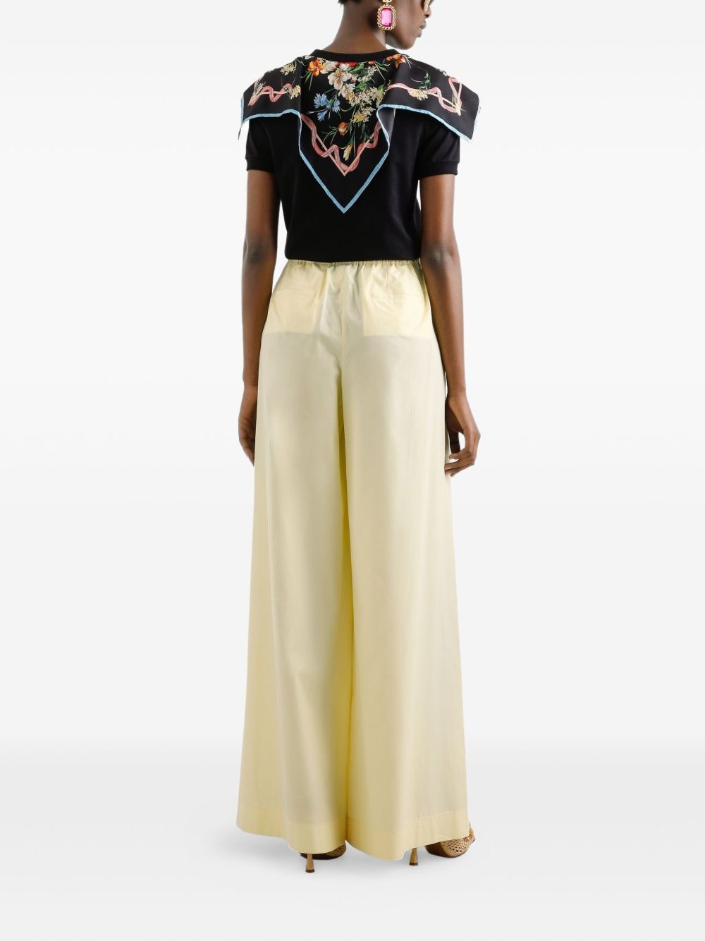 cotton-silk t-shirt - 3