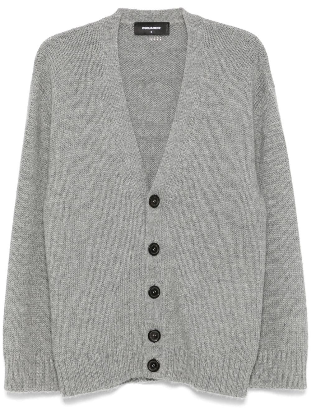 V-neck cardigan - 1