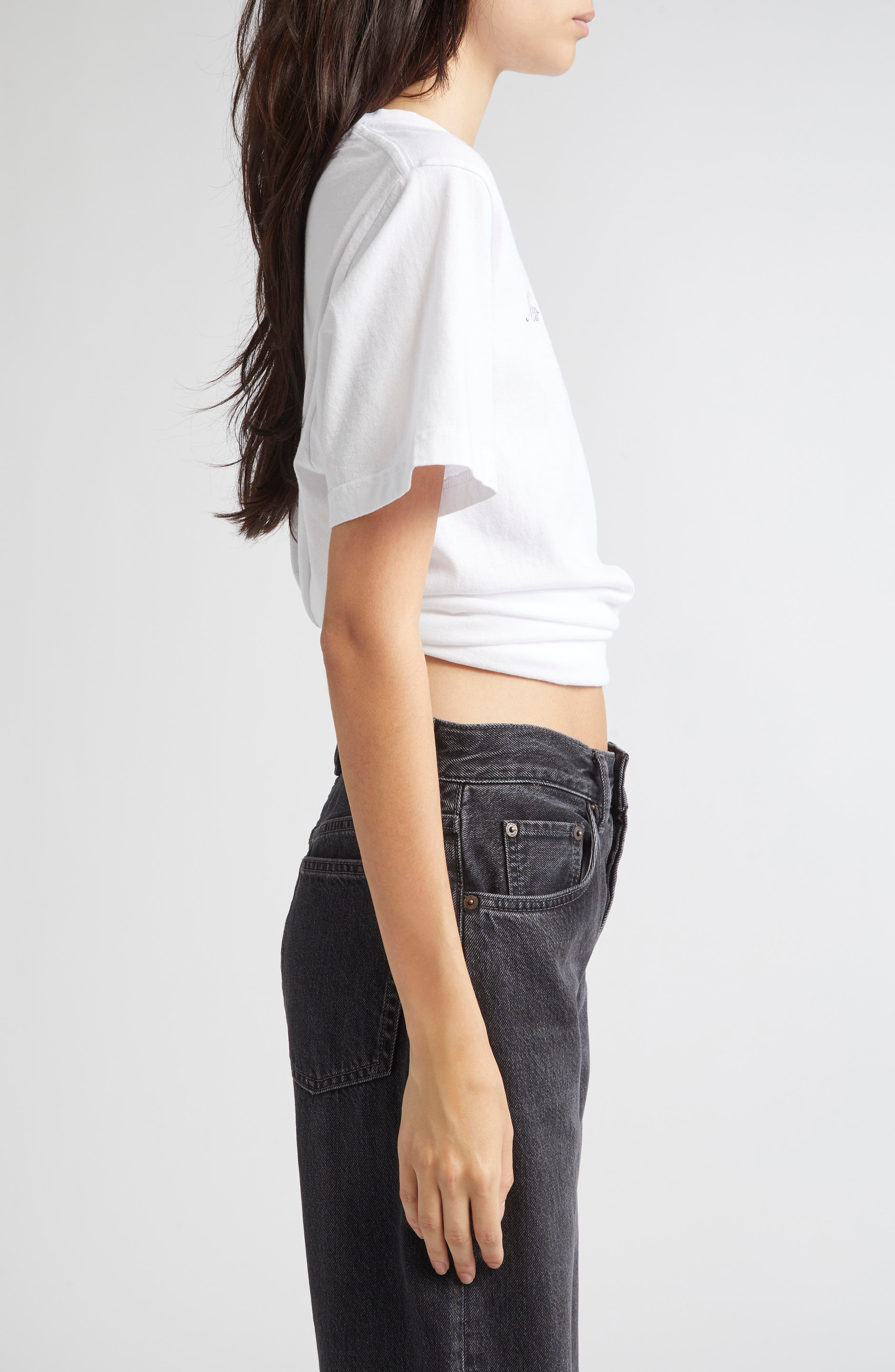 Sporty & Rich NY Health Club Cotton Graphic T-Shirt in White at Nordstrom - 4