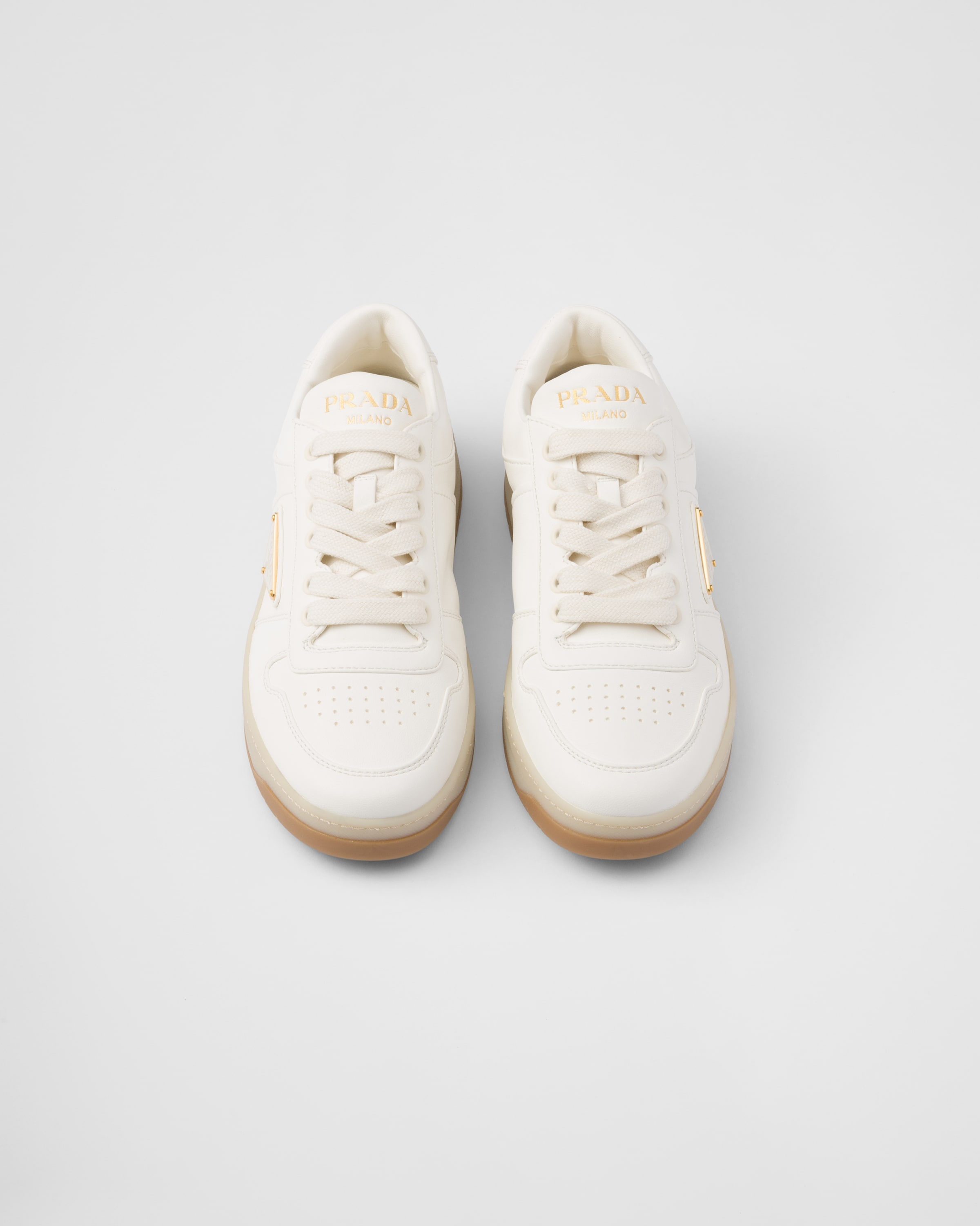 Downtown nappa leather sneakers - 4