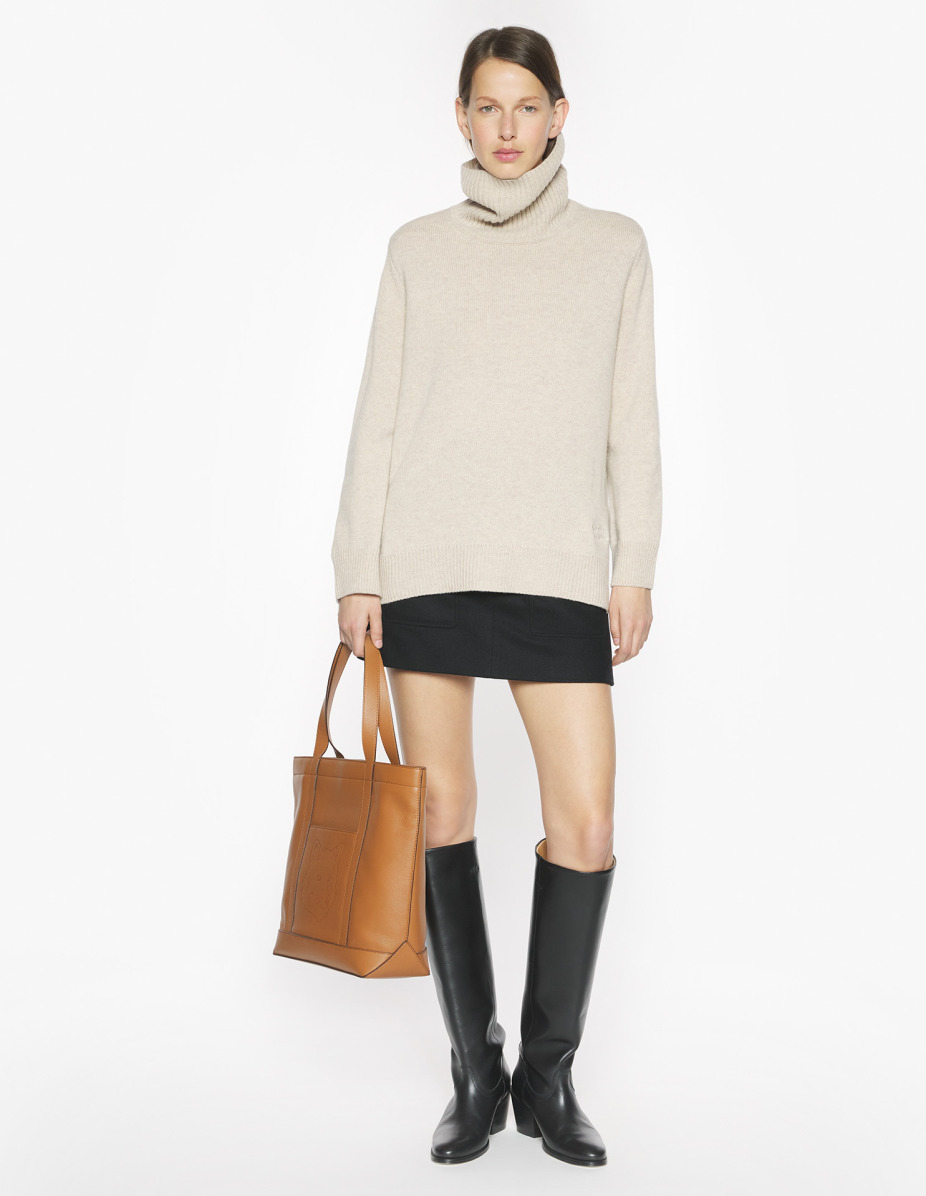 MERINO WOOL COMFORT TURTLENECK JUMPER - 2