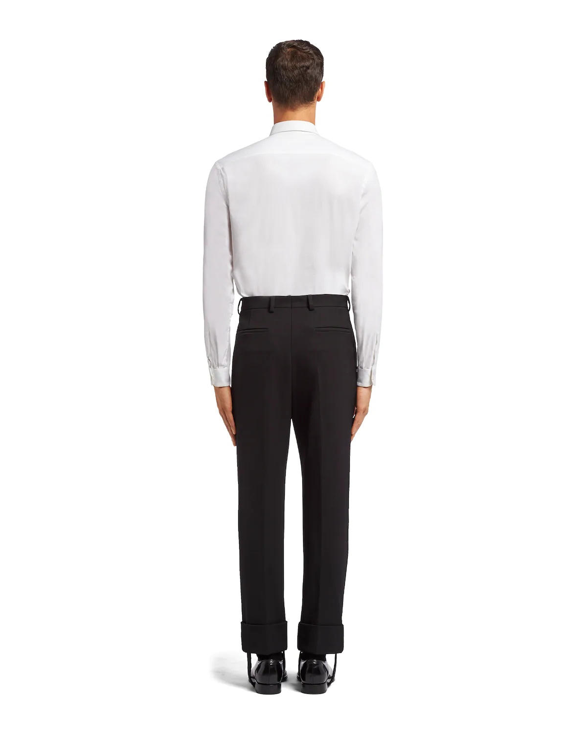 Technical gabardine trousers - 4