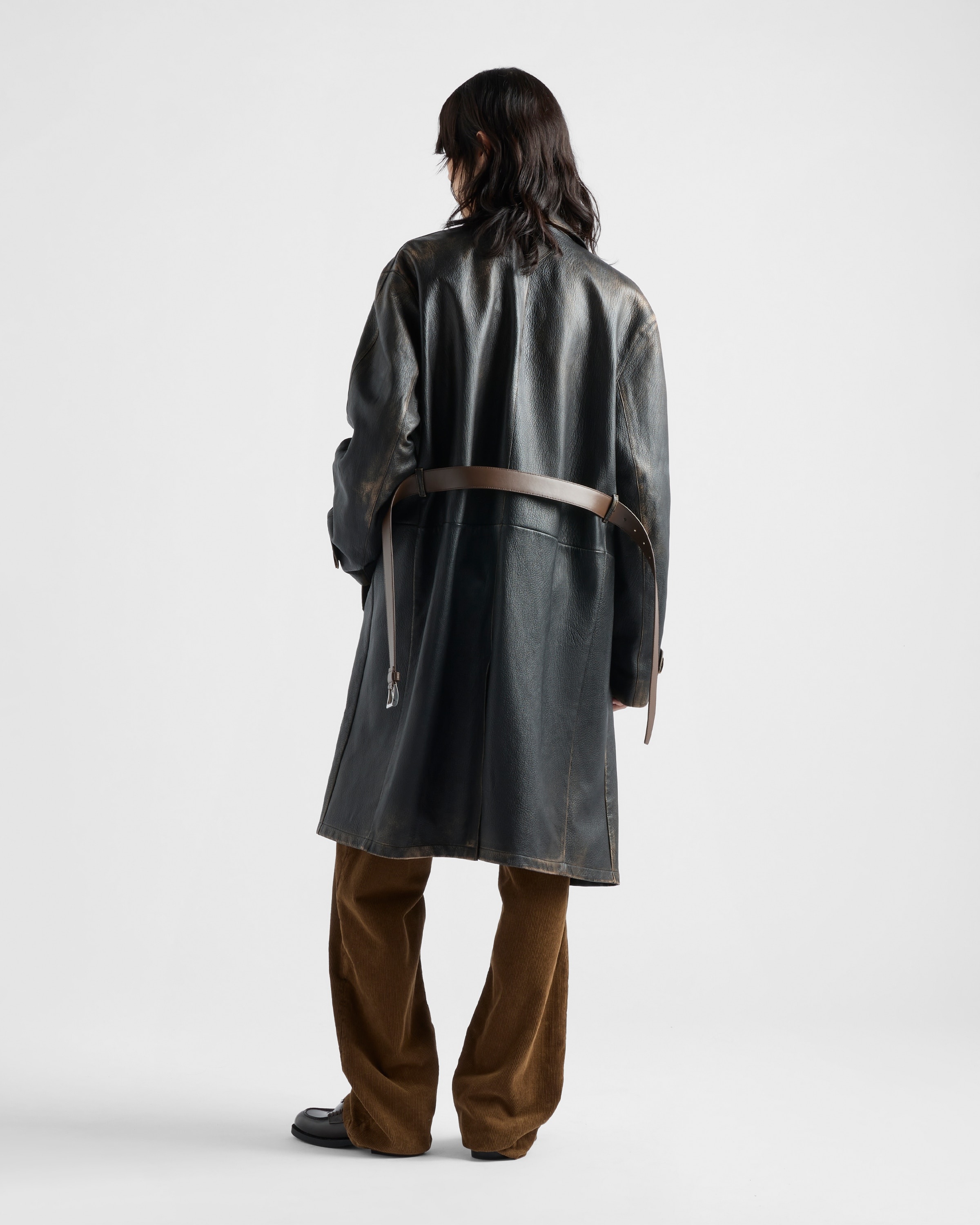 Prada Wide-legged corduroy pants | REVERSIBLE