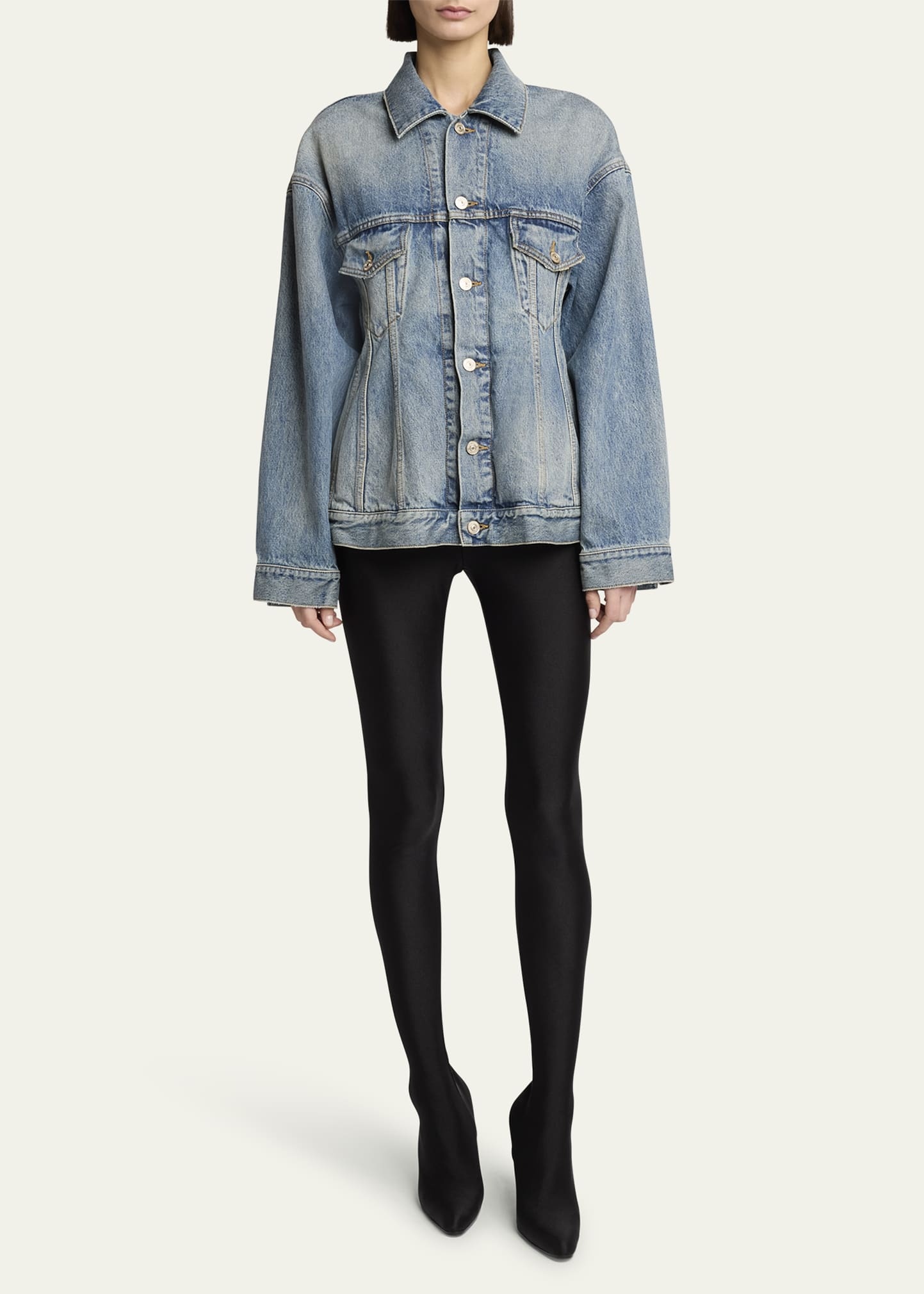 Denim Hourglass Jacket - 2