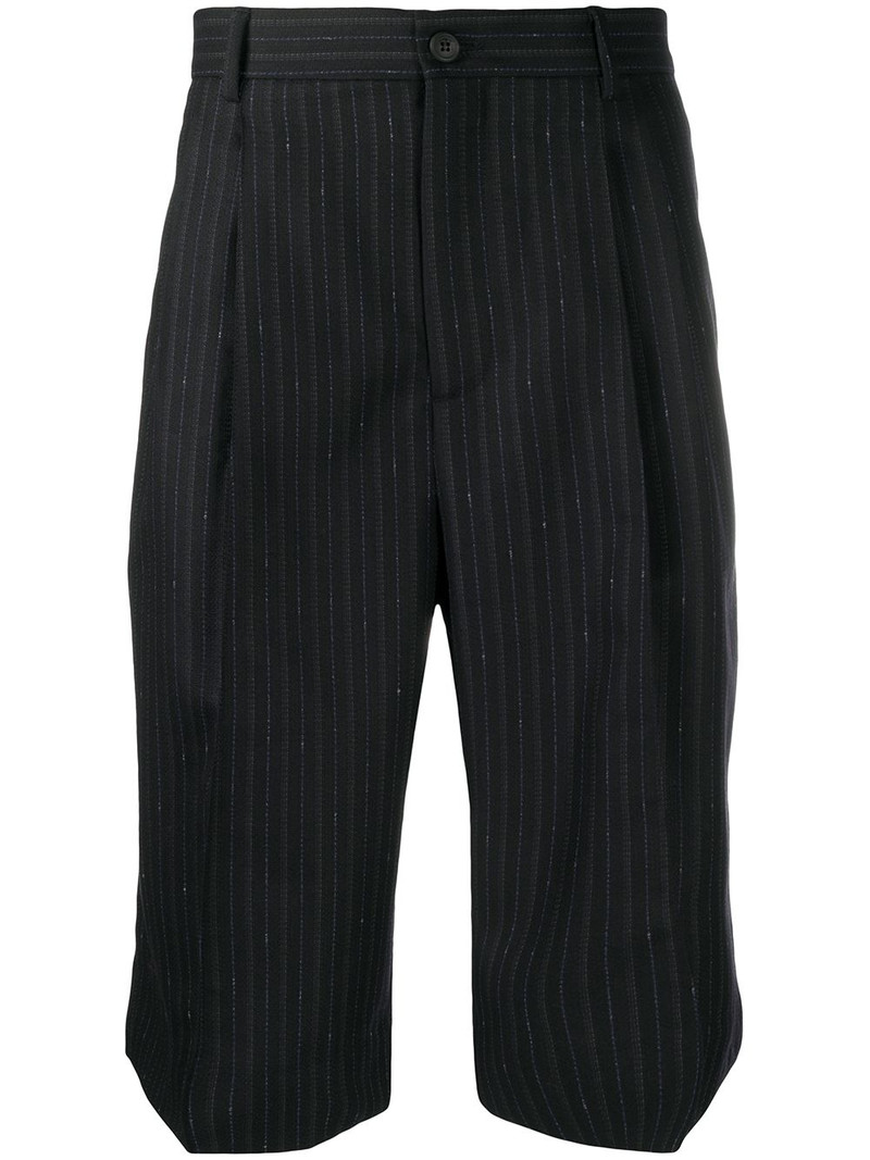 striped tailored shorts 1