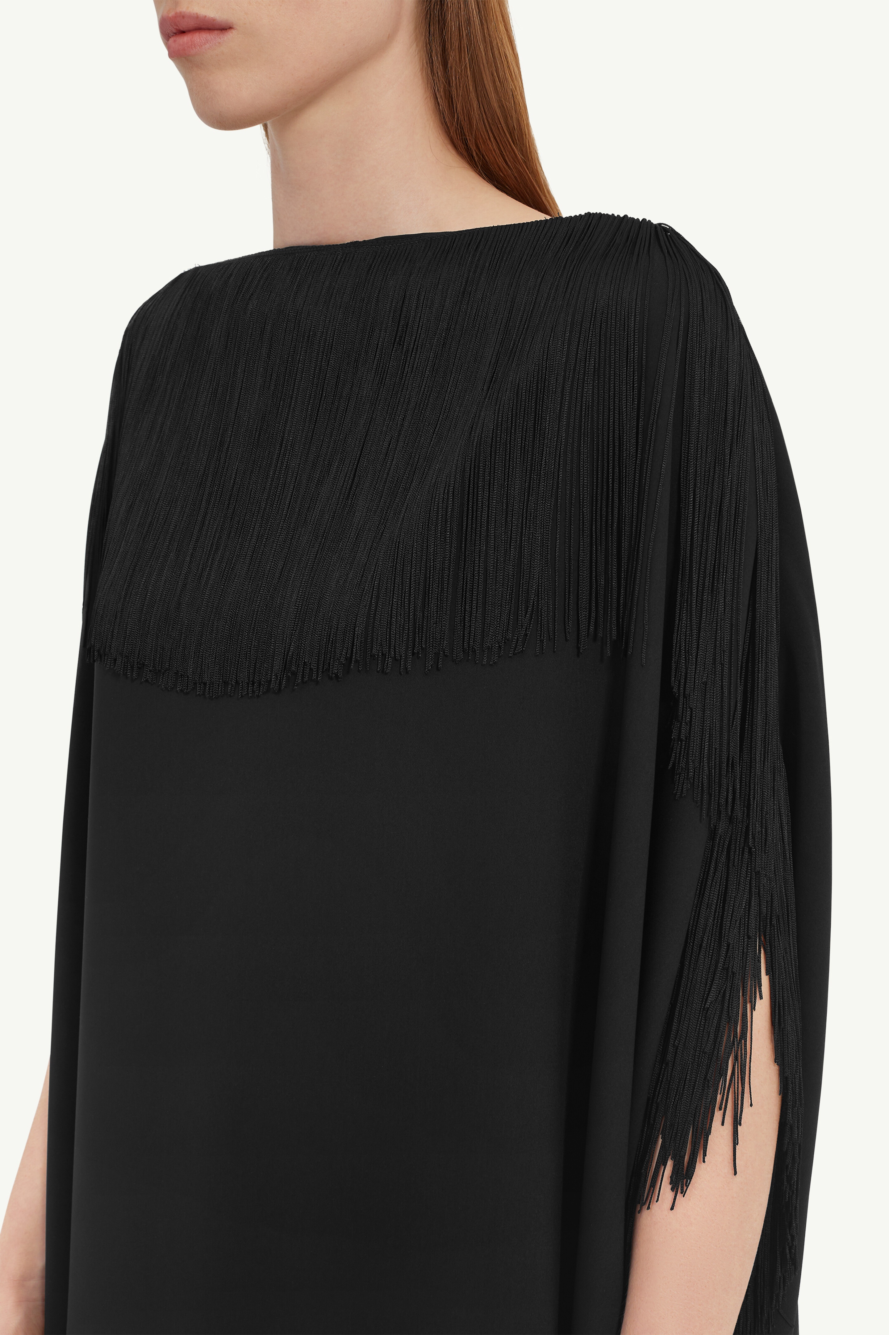 Boat neck maxi dress - 5