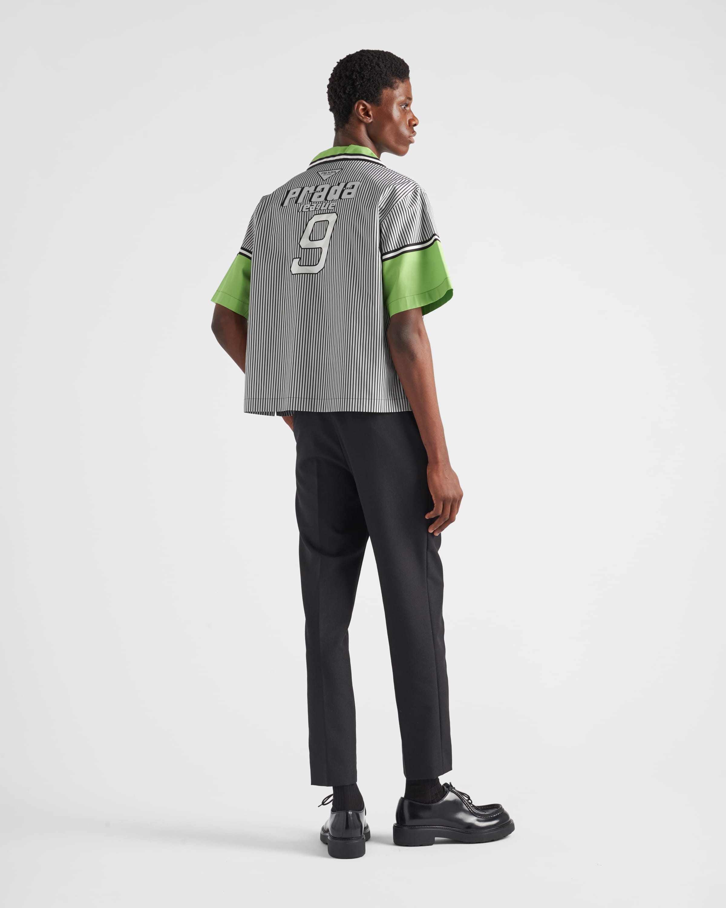 Prada Short-sleeved cotton shirt | REVERSIBLE Prada Short-sleeved cotton shirt | REVERSIBLE