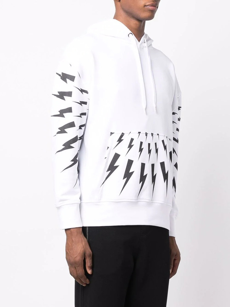 Neil Barrett Radial 공정한 섬 Popover Hoody 3