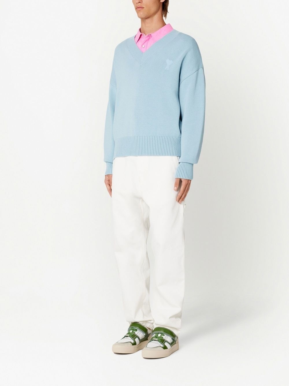 Ami De Coeur V-neck jumper - 3