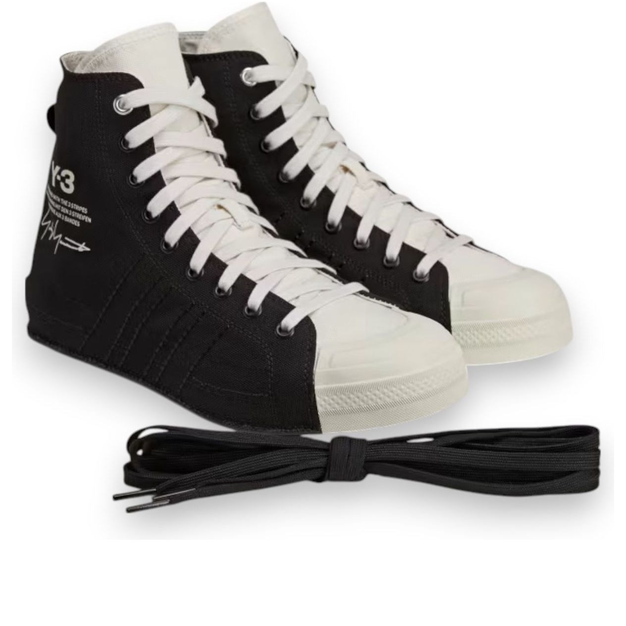 adidas Y-3 Nizza Hi 'Orbit Grey Black' JQ8818 - 2