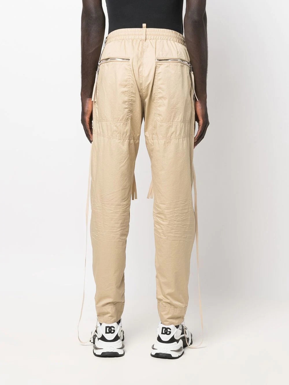 cotton cargo-trousers - 4