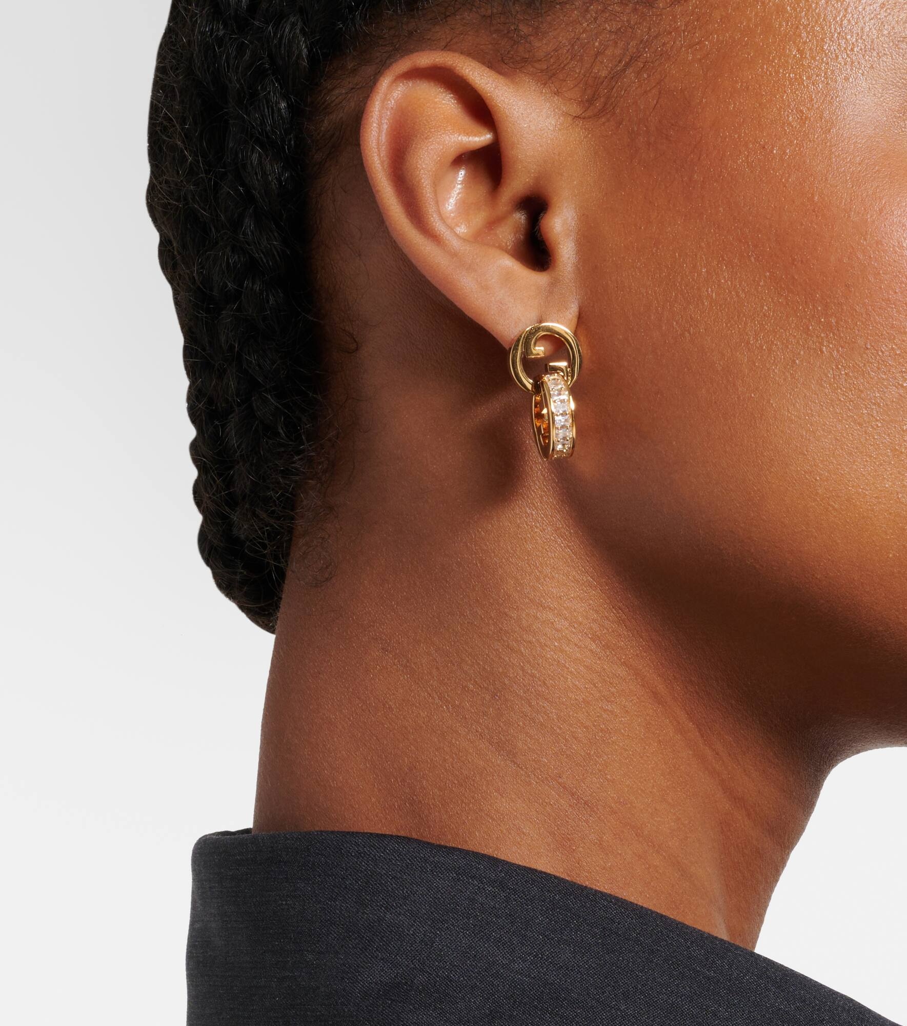 Gucci Blondie embellished earrings - 6