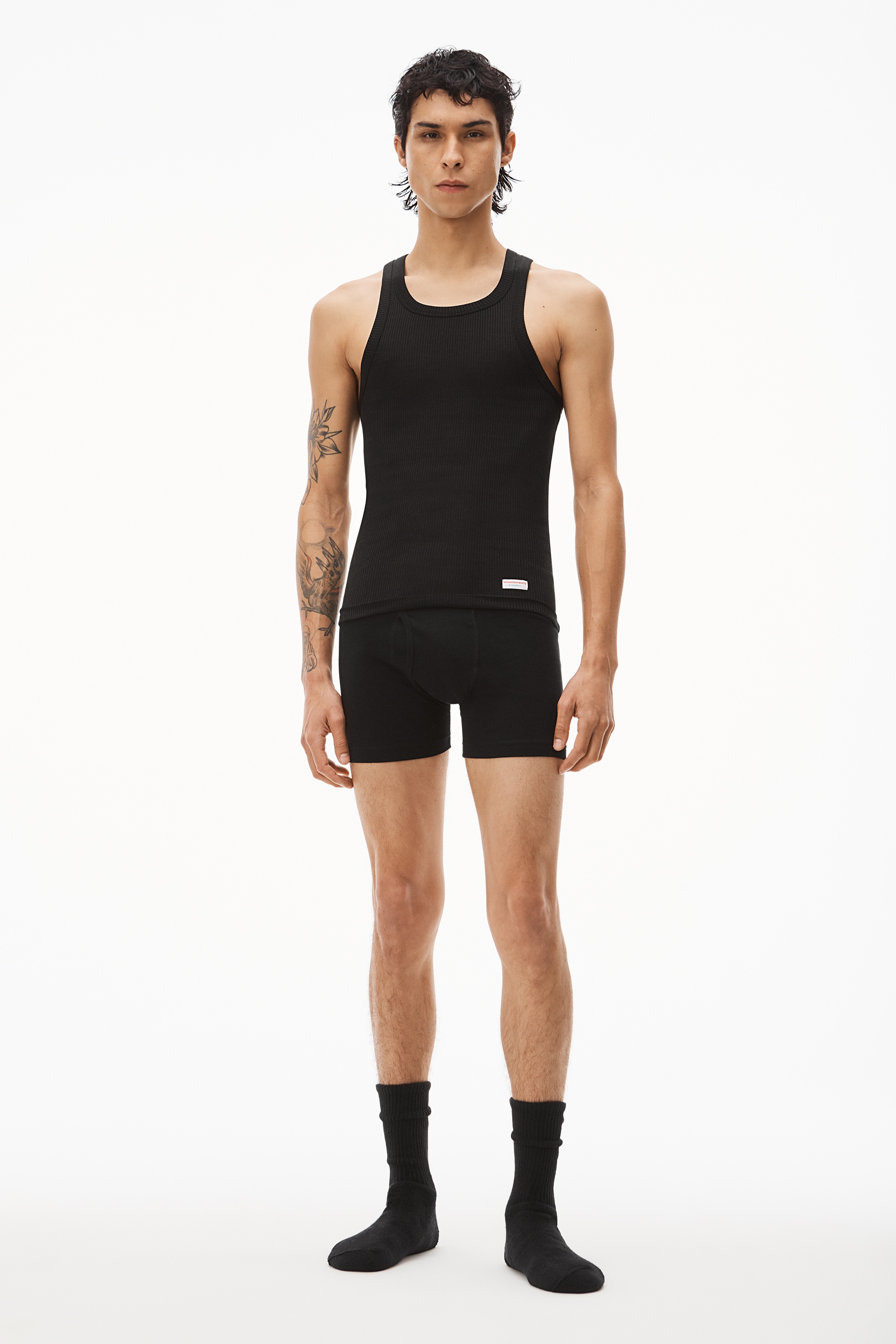 TANK IN RIBBED COTTON - 6