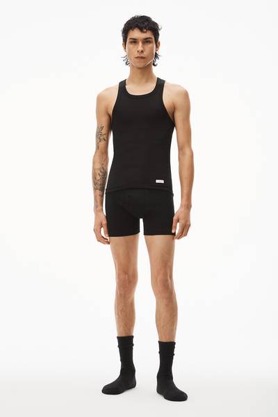 Alexander Wang TANK IN RIBBED COTTON outlook