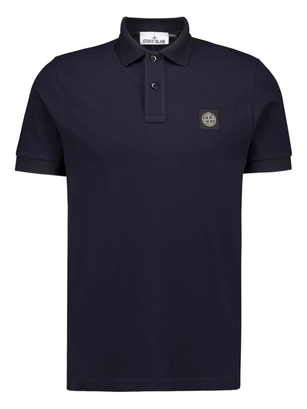 Stone Island Men Logo Cotton Polo Shirt - 1