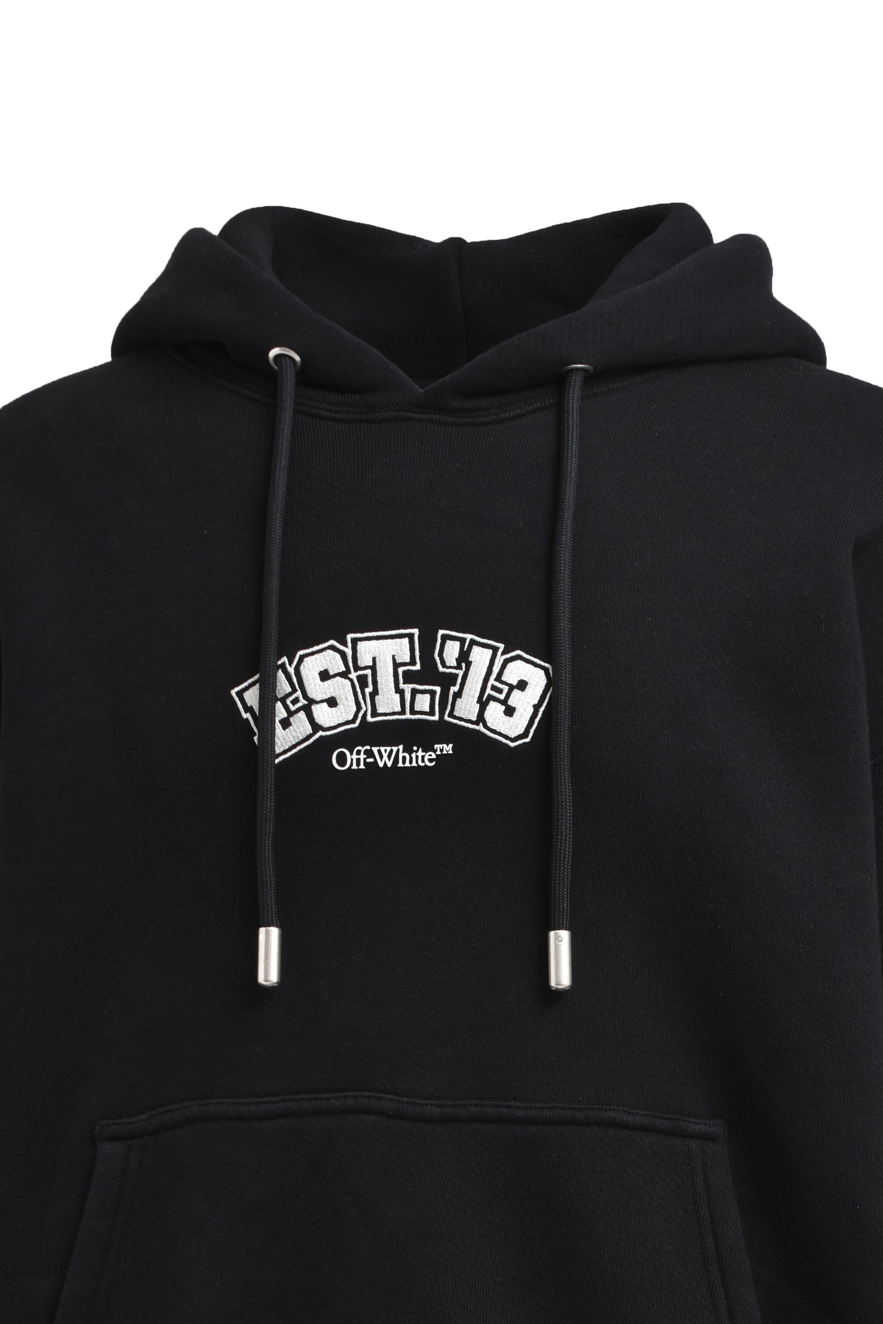 LOGIC_SKATE HOODIE / BLK WHT - 4