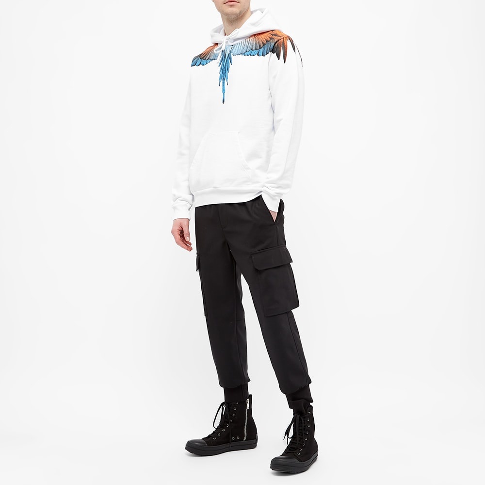 Marcelo Burlon Wings Regular Popover Hoody - 7