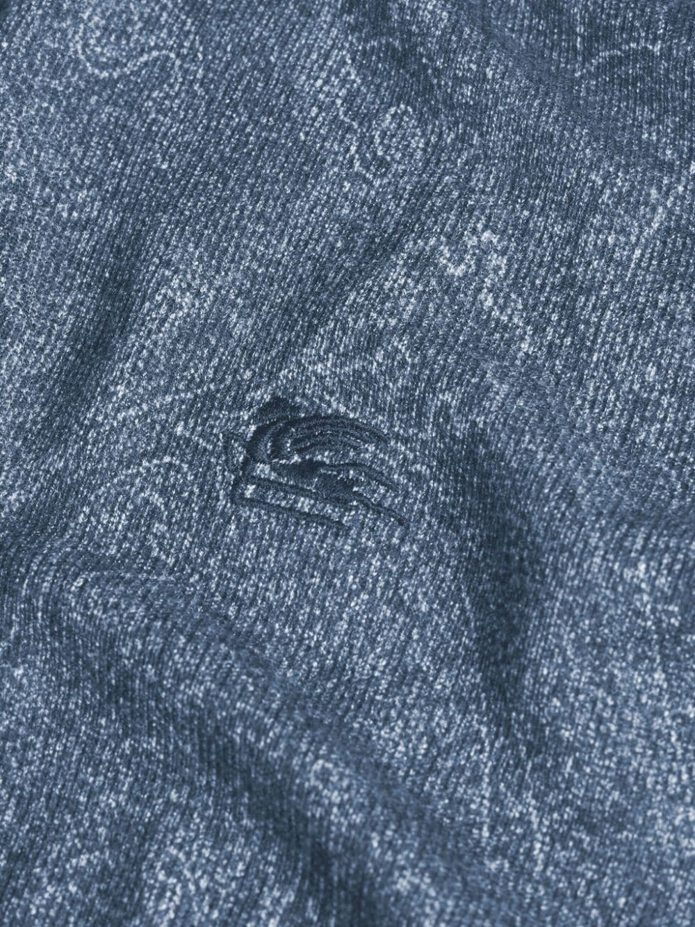 paisley-print polo shirt - 3