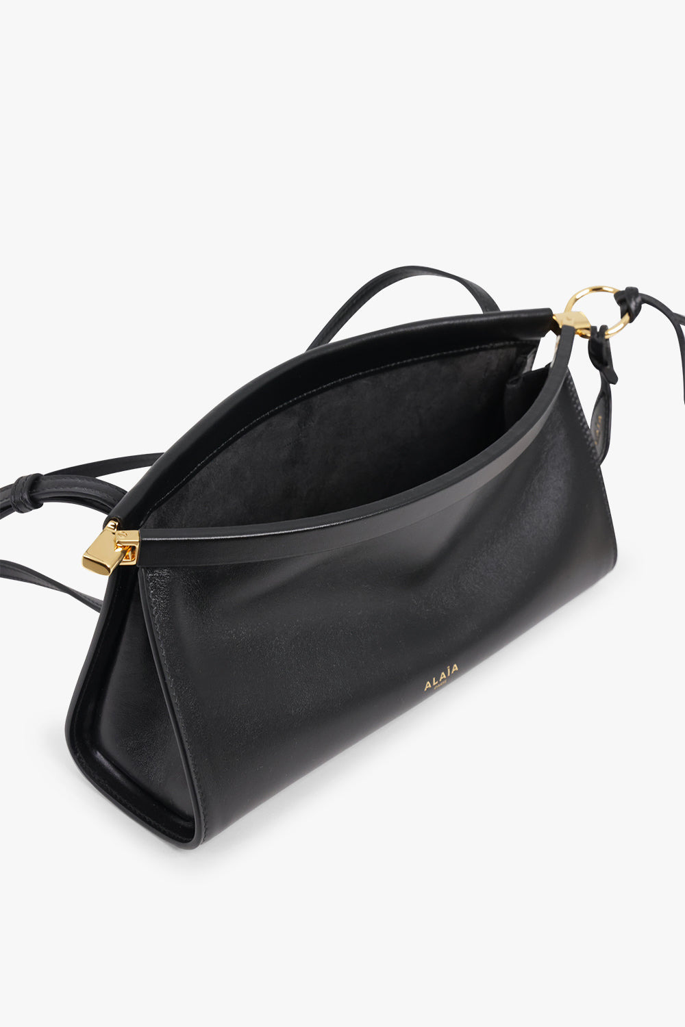 EAST/WEST SMALL BAGUETTE BAG | BLACK - 3