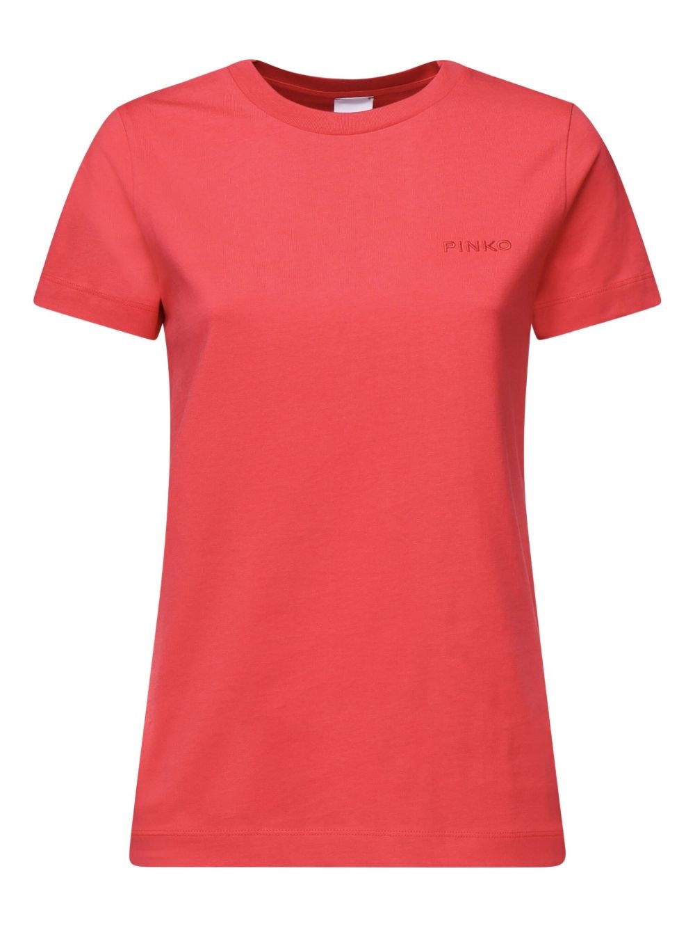 logo-embroidered T-shirt - 1