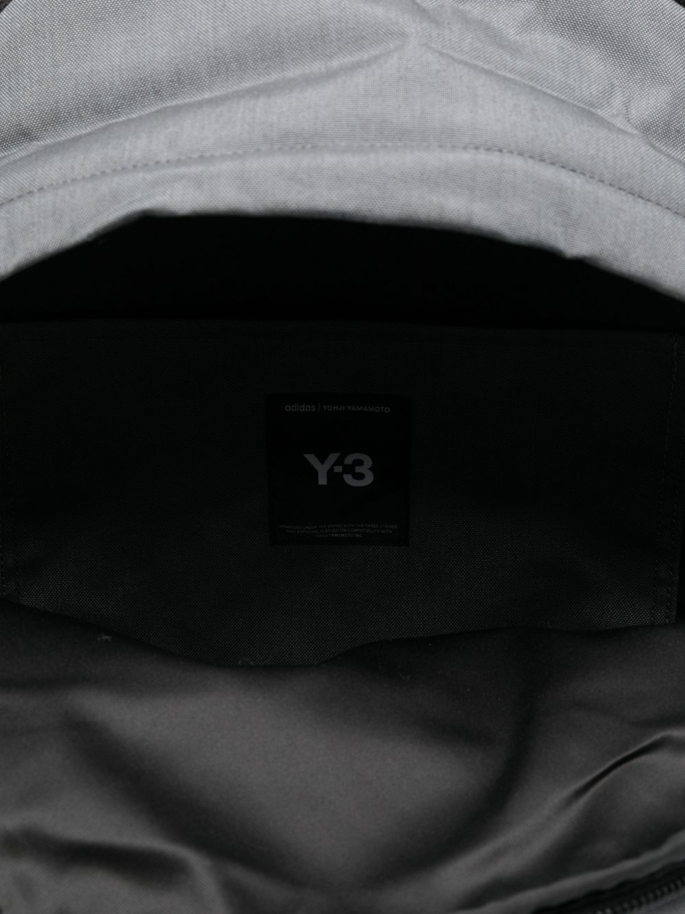 logo-plaque backpack - 4