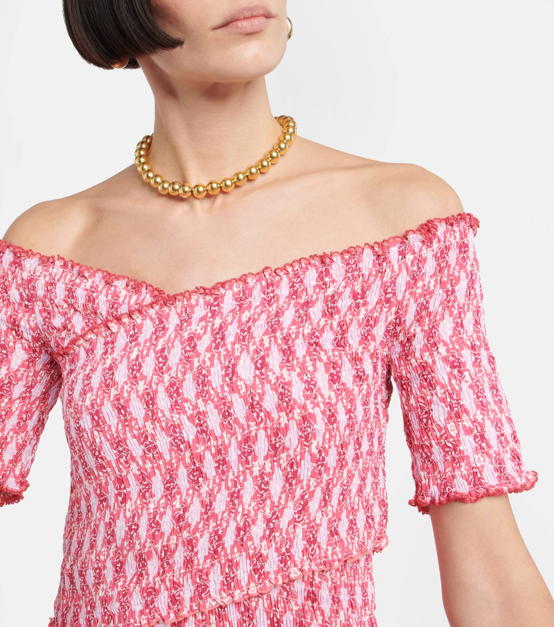 Soledad printed midi dress - 4