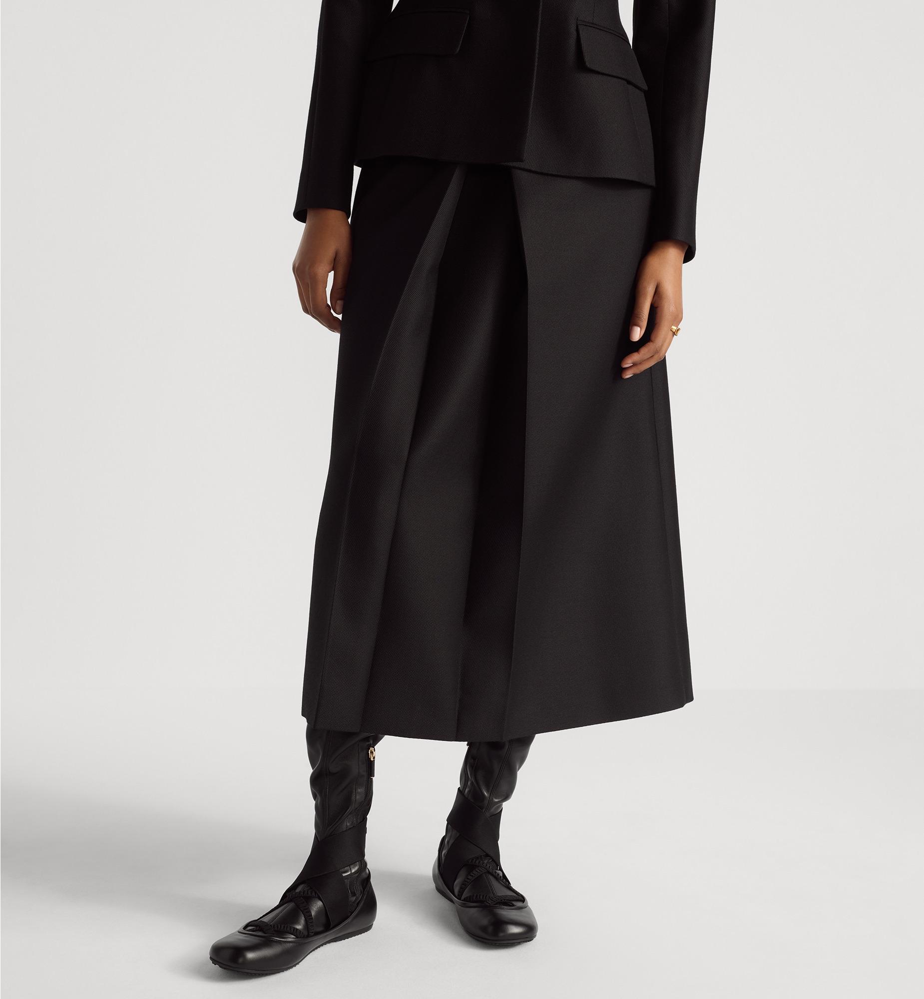 Mid-Length Straight Skirt - 2