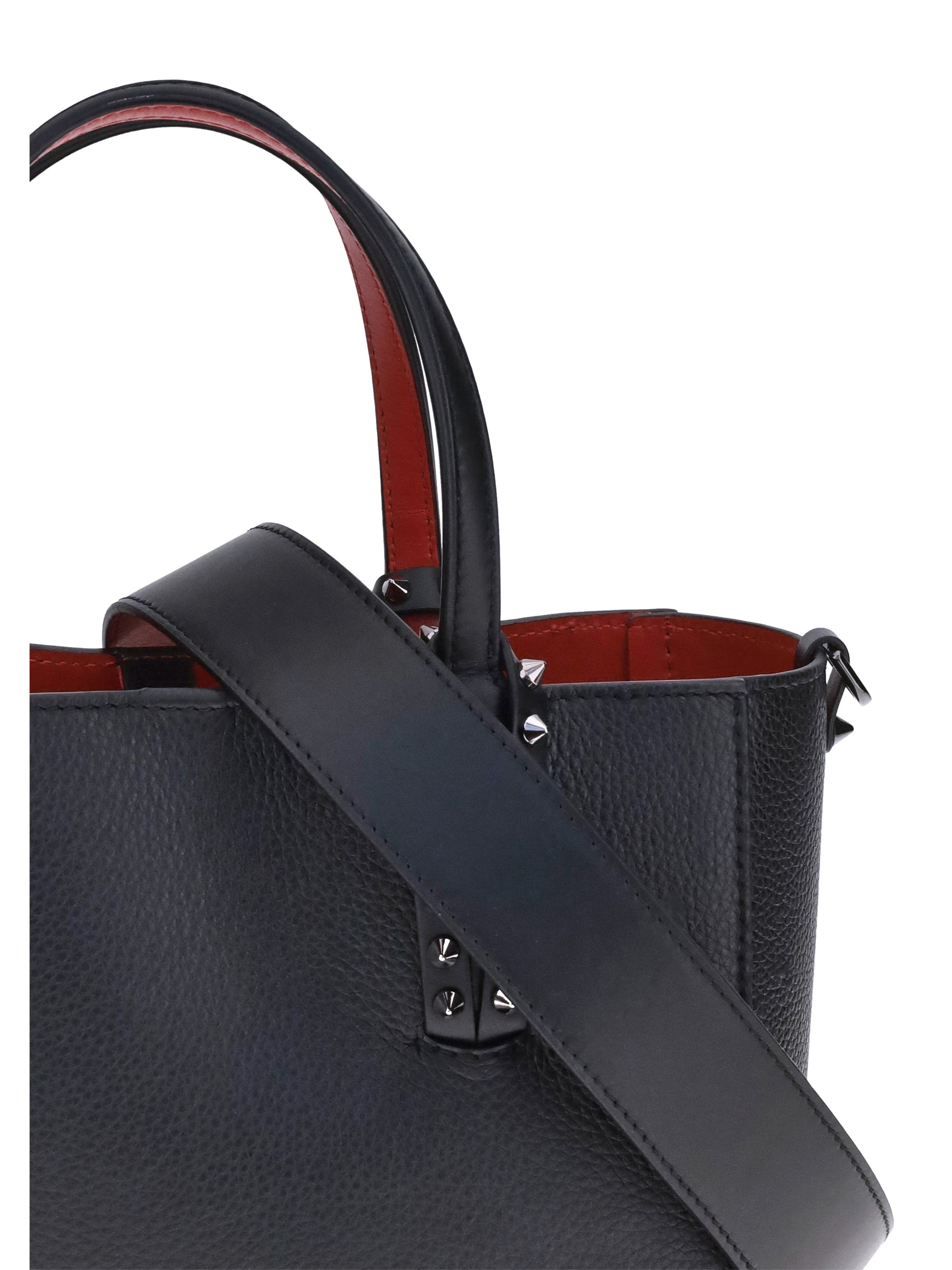 Christian Louboutin Women Studded Leather Tote Bag - 4