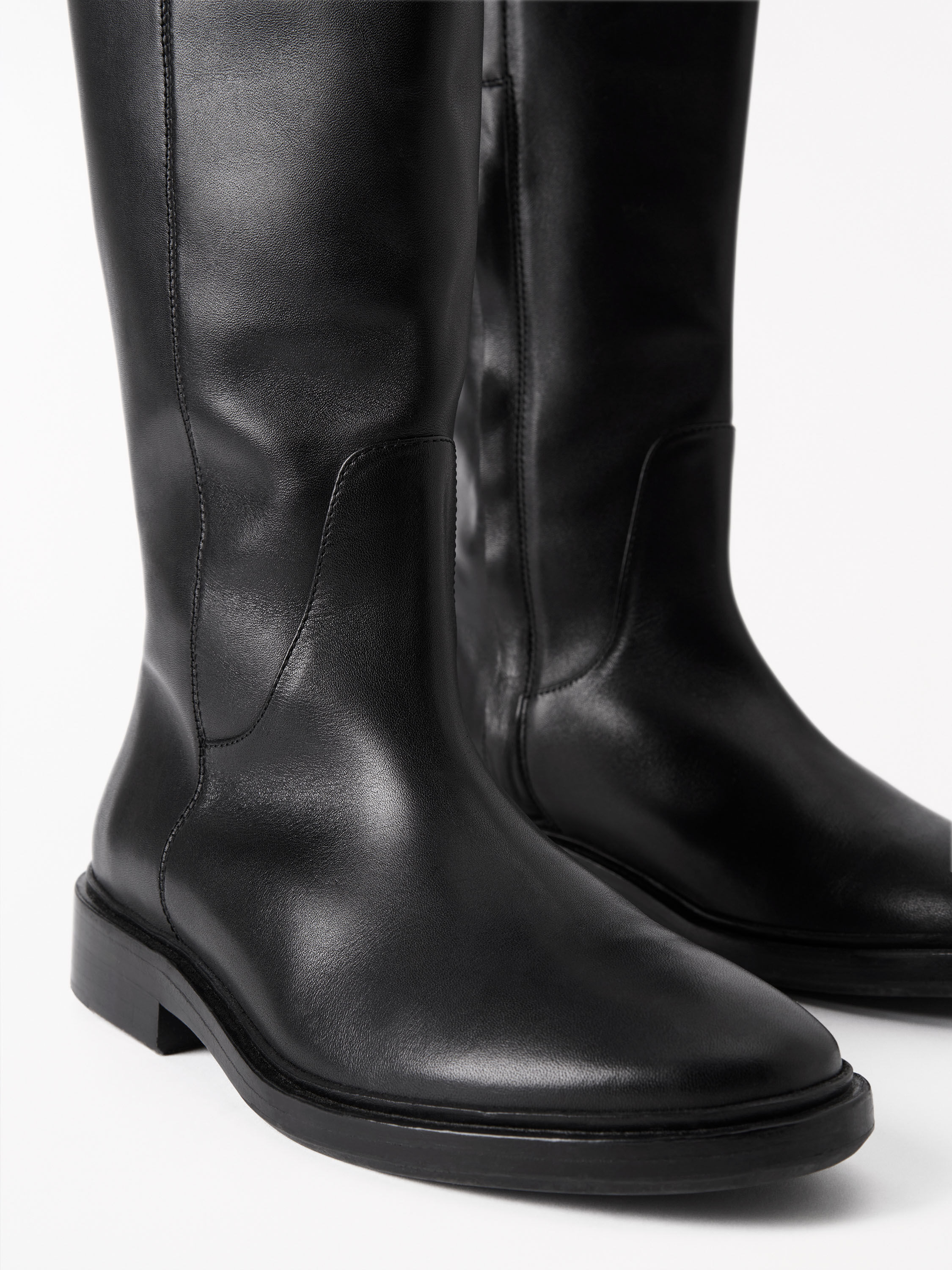 Abie Leather Boots - 3