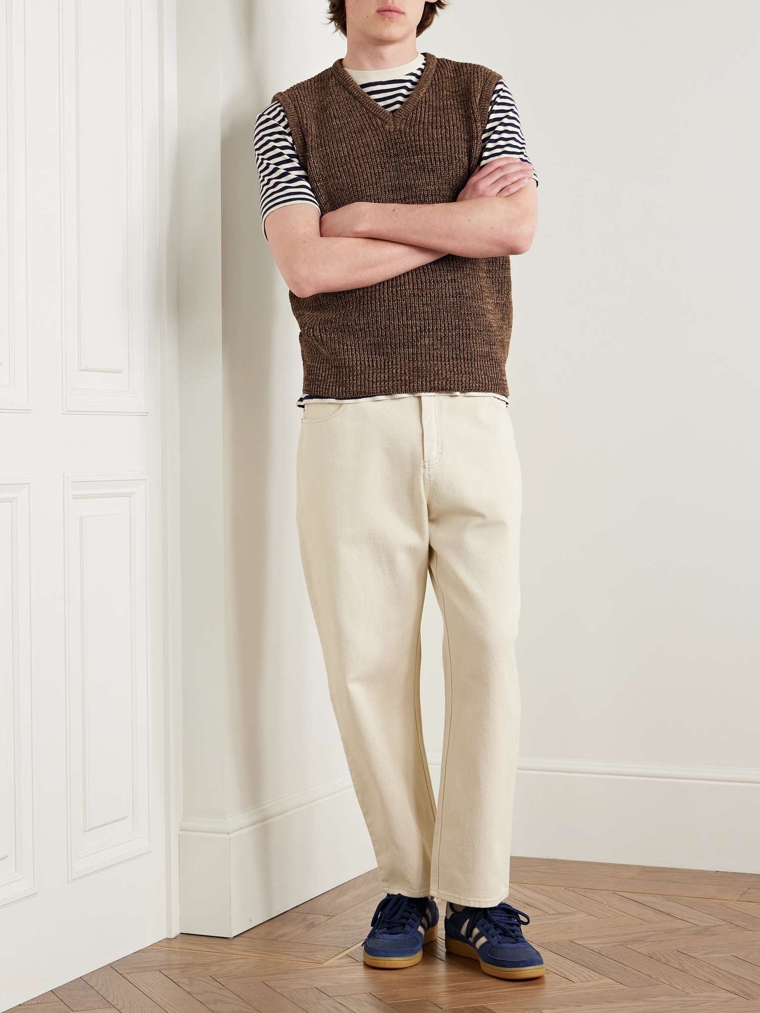 Organic Cotton Sweater Vest - 2