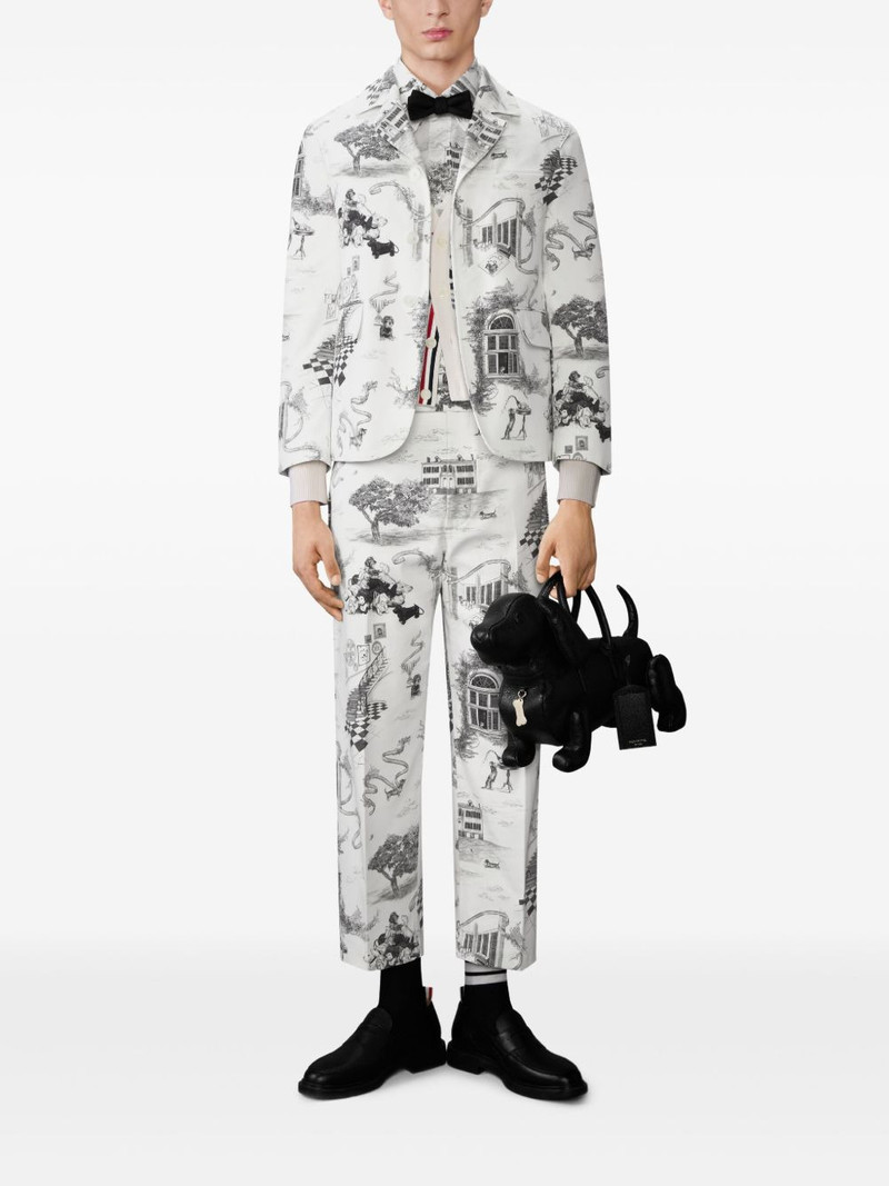 Thom Browne toile utility chino trousers outlook