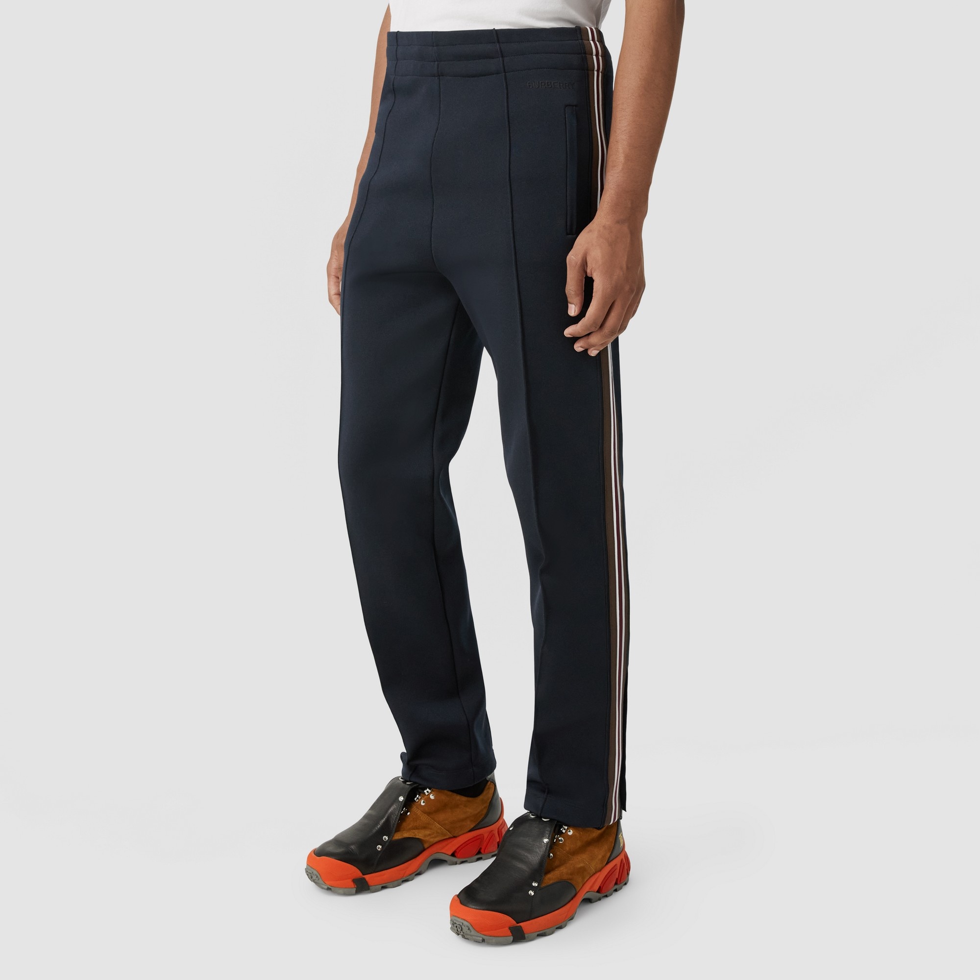 Stripe Detail Jogging Pants - 5