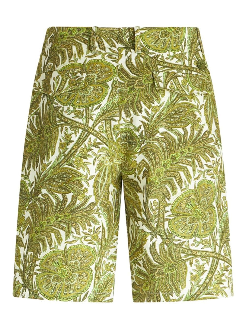 floral-print Bermuda shorts - 6