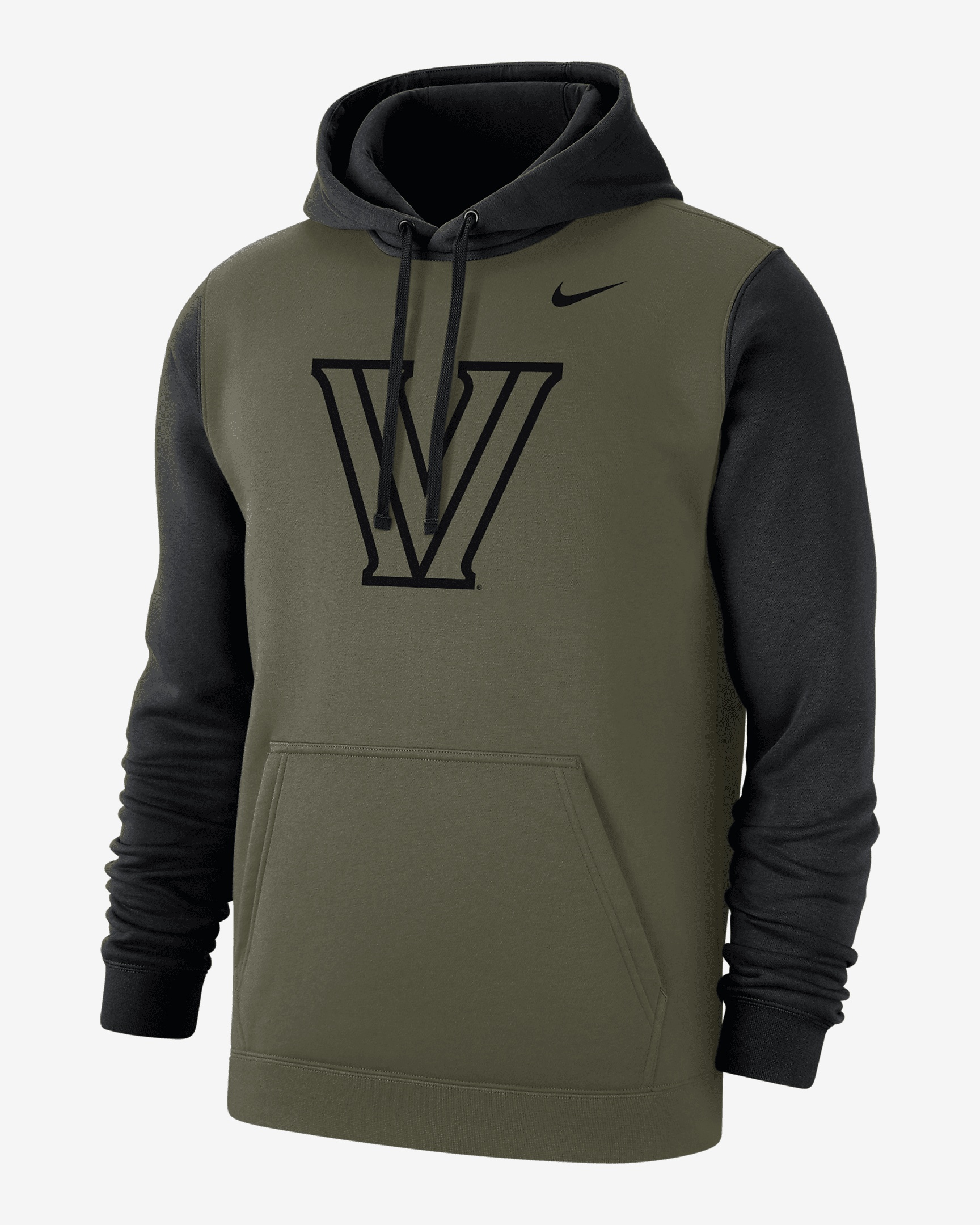 Villanova Olive Pack Nike Men's College Hoodie - 1