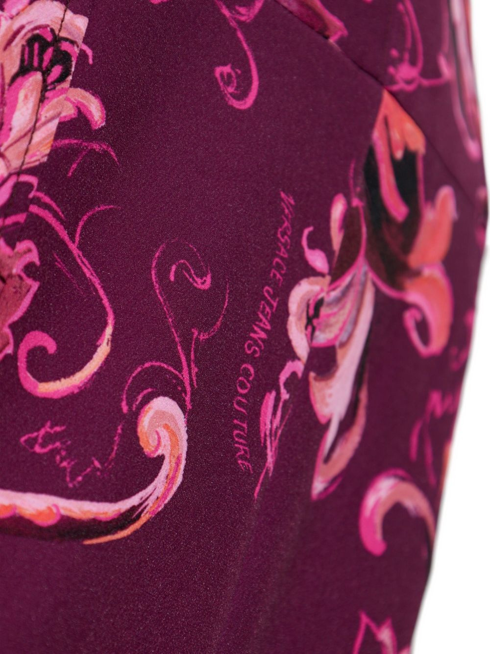 floral-print midi skirt - 5