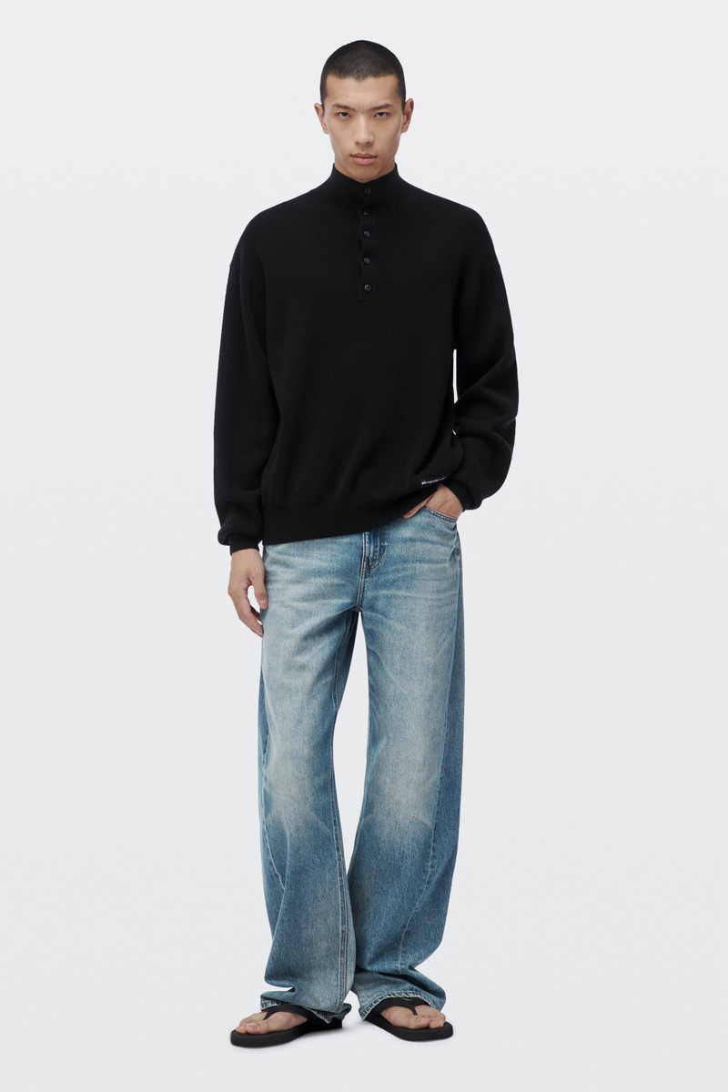 WOOL TURTLENECK HENLEY 3
