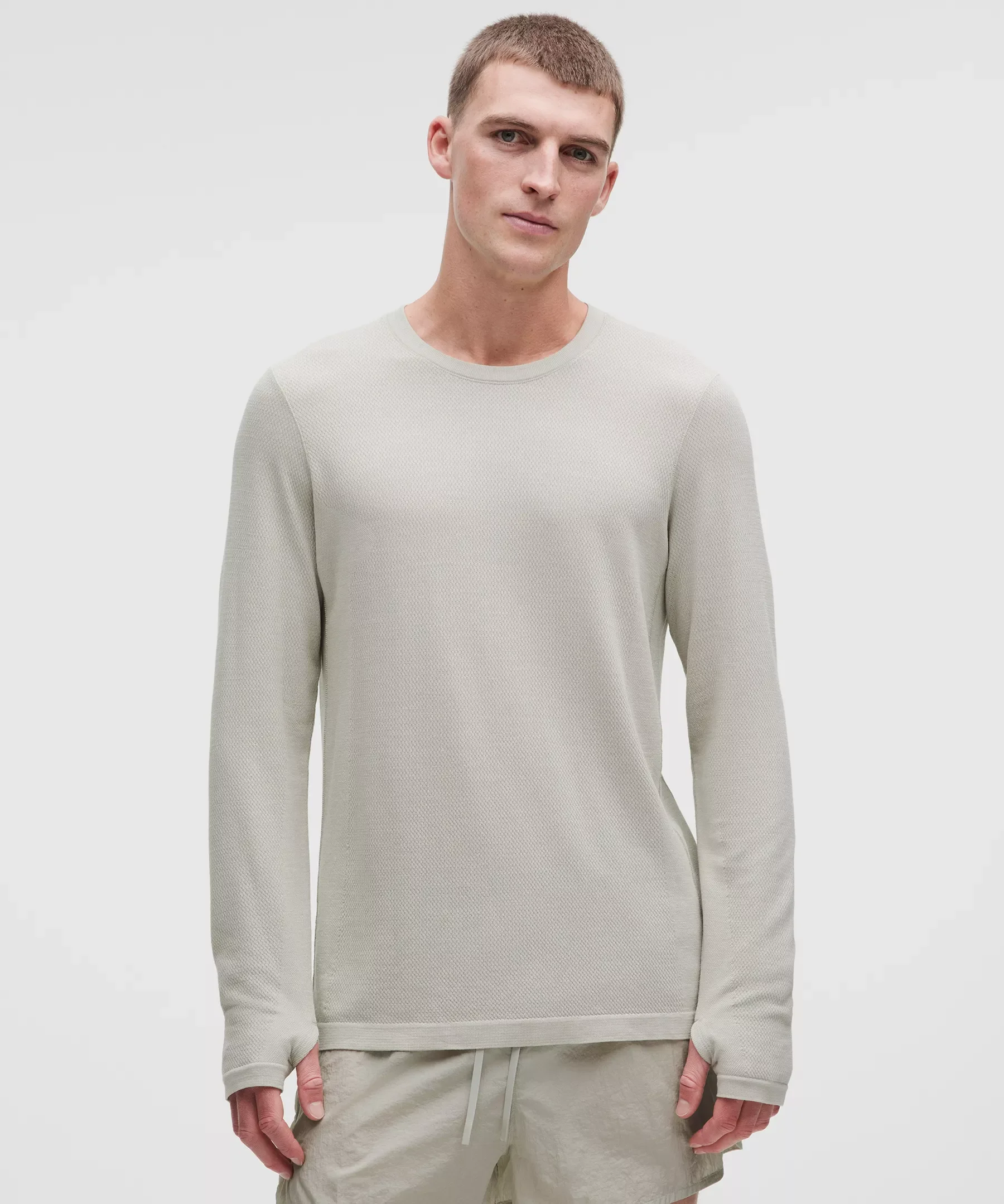 Fast and Free Wool-Blend Long-Sleeve Shirt - 1