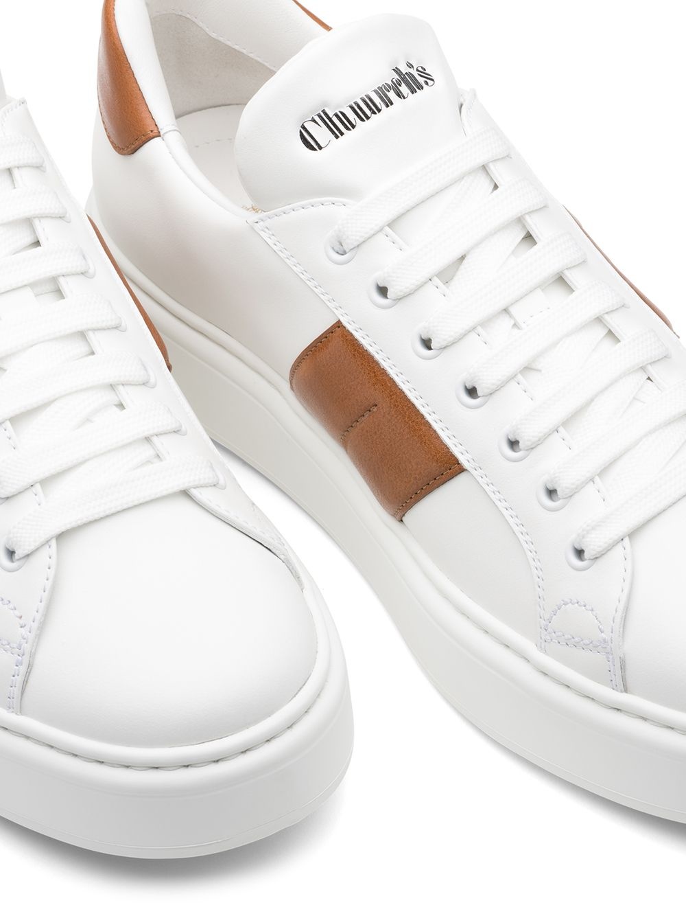 Mach 3 leather sneakers - 4