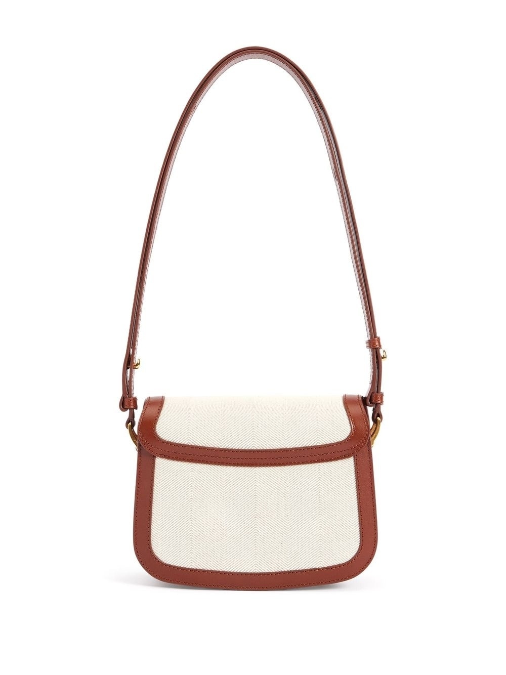 logo-plaque shoulder bag - 3