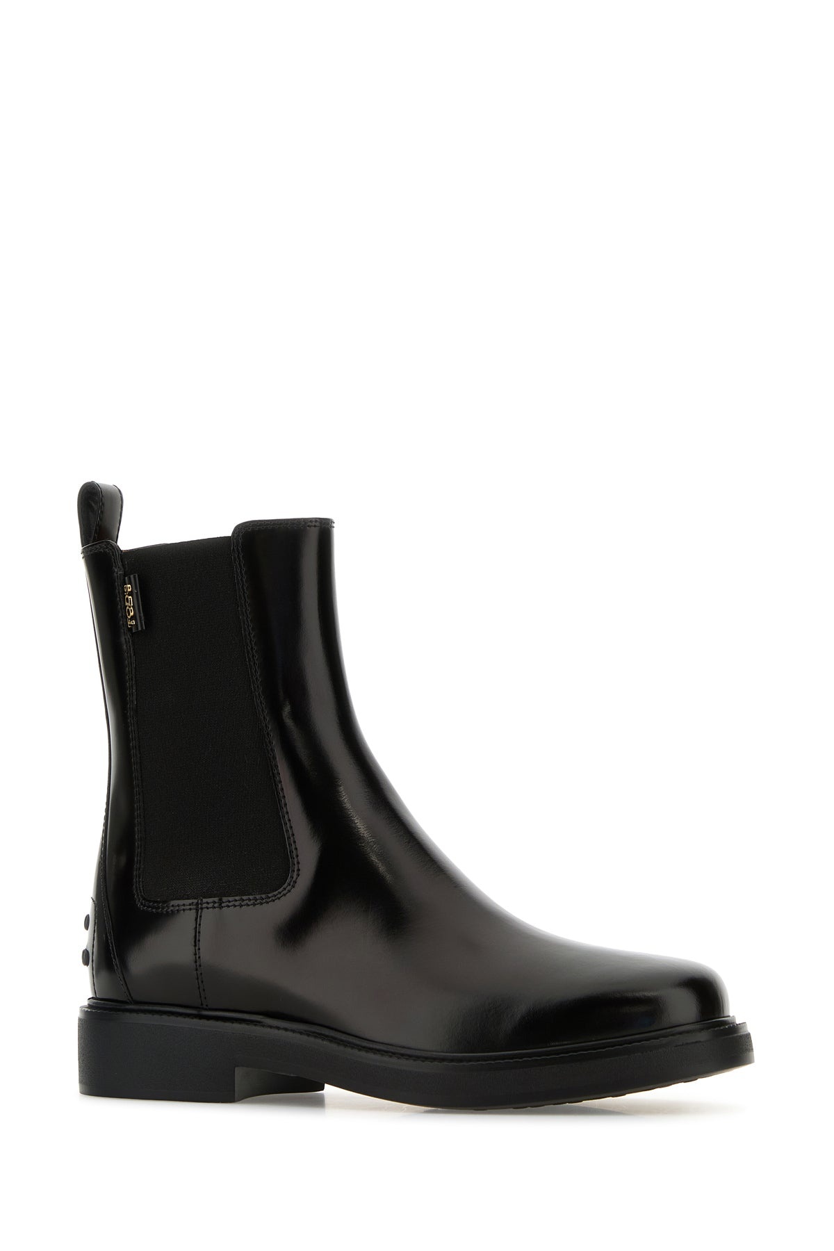 Black leather ankle boots - 2