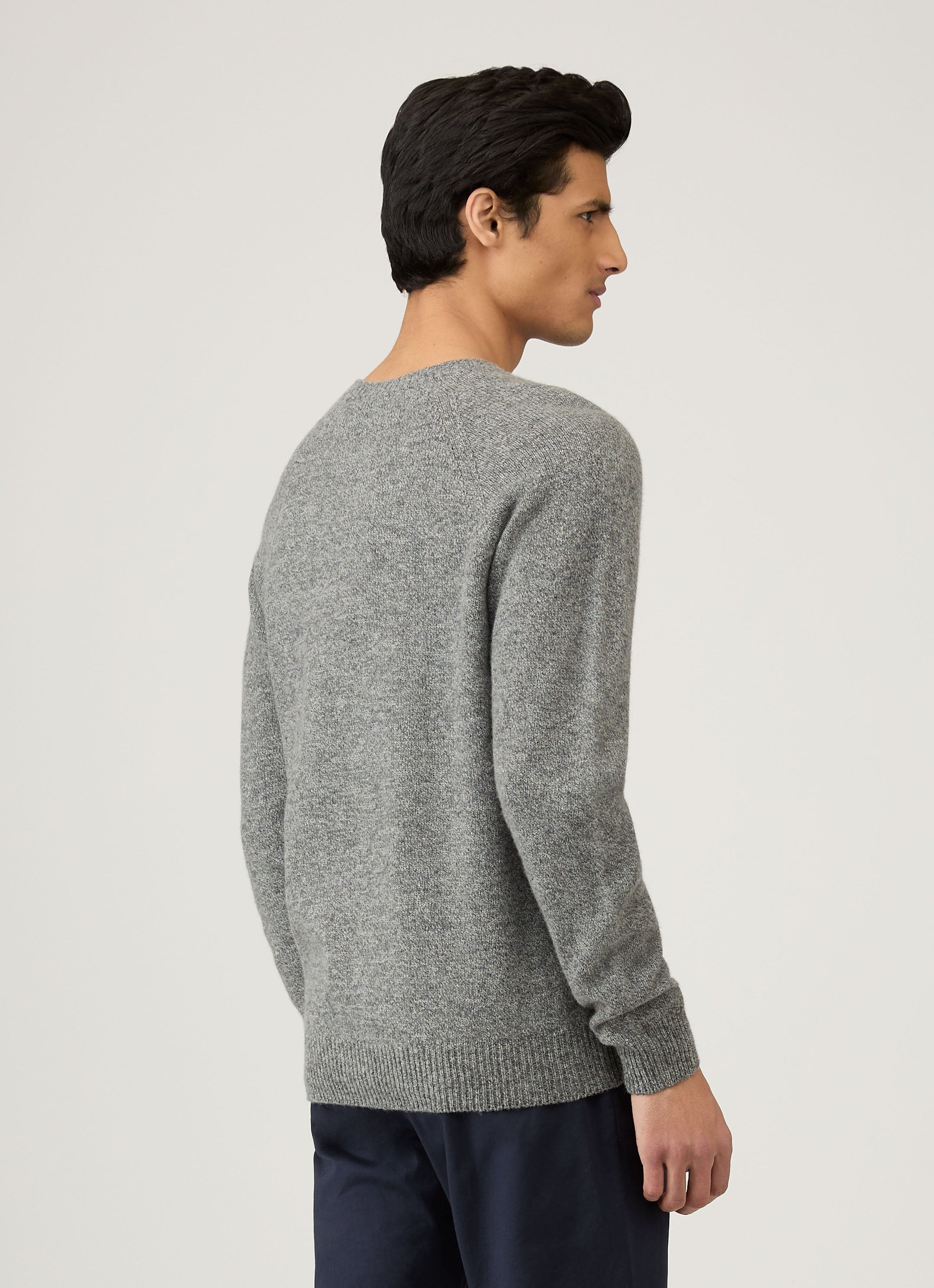 Lambswool Crew Neck Jumper - 5