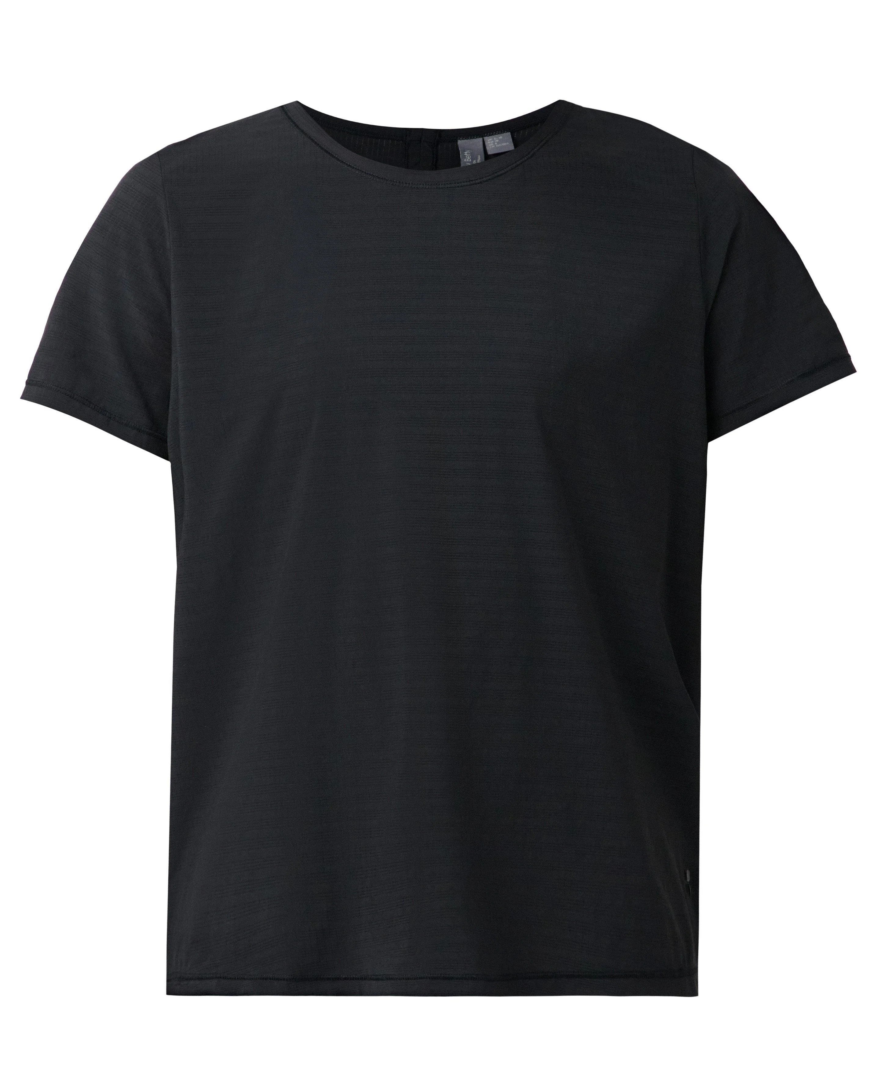 Ultimate Track Pants Perforated Split Back Tee - 1