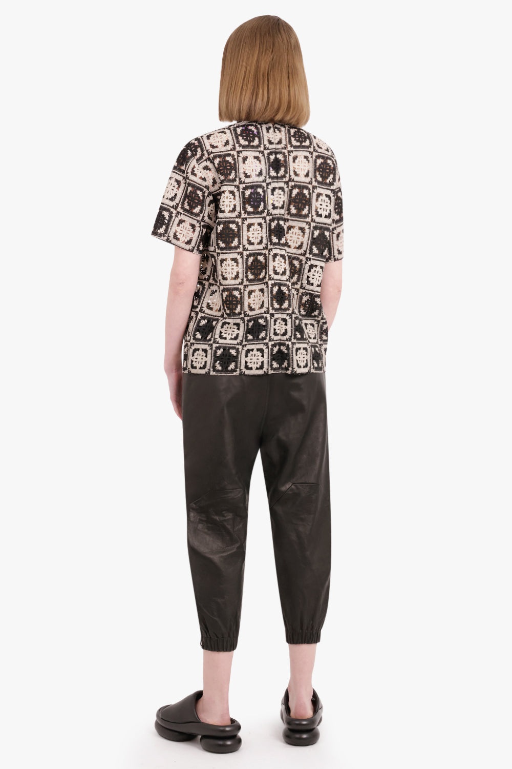 LACEY HOUSE T-SHIRT | MINI TILES MACRAME - 4