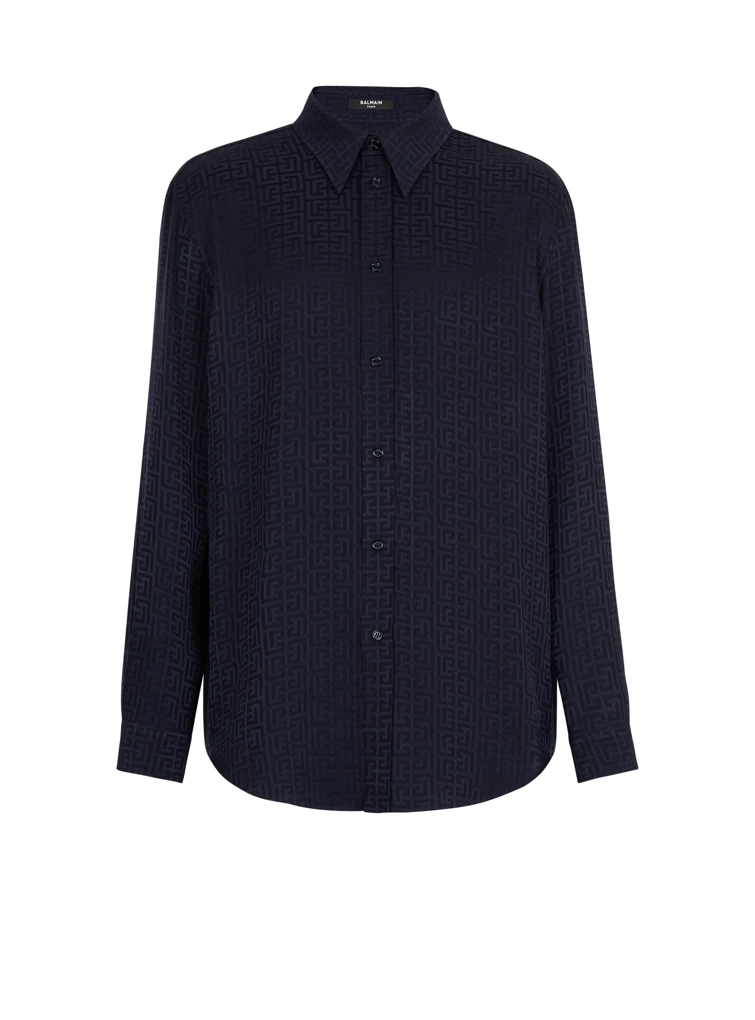 Monogram jacquard shirt - 1