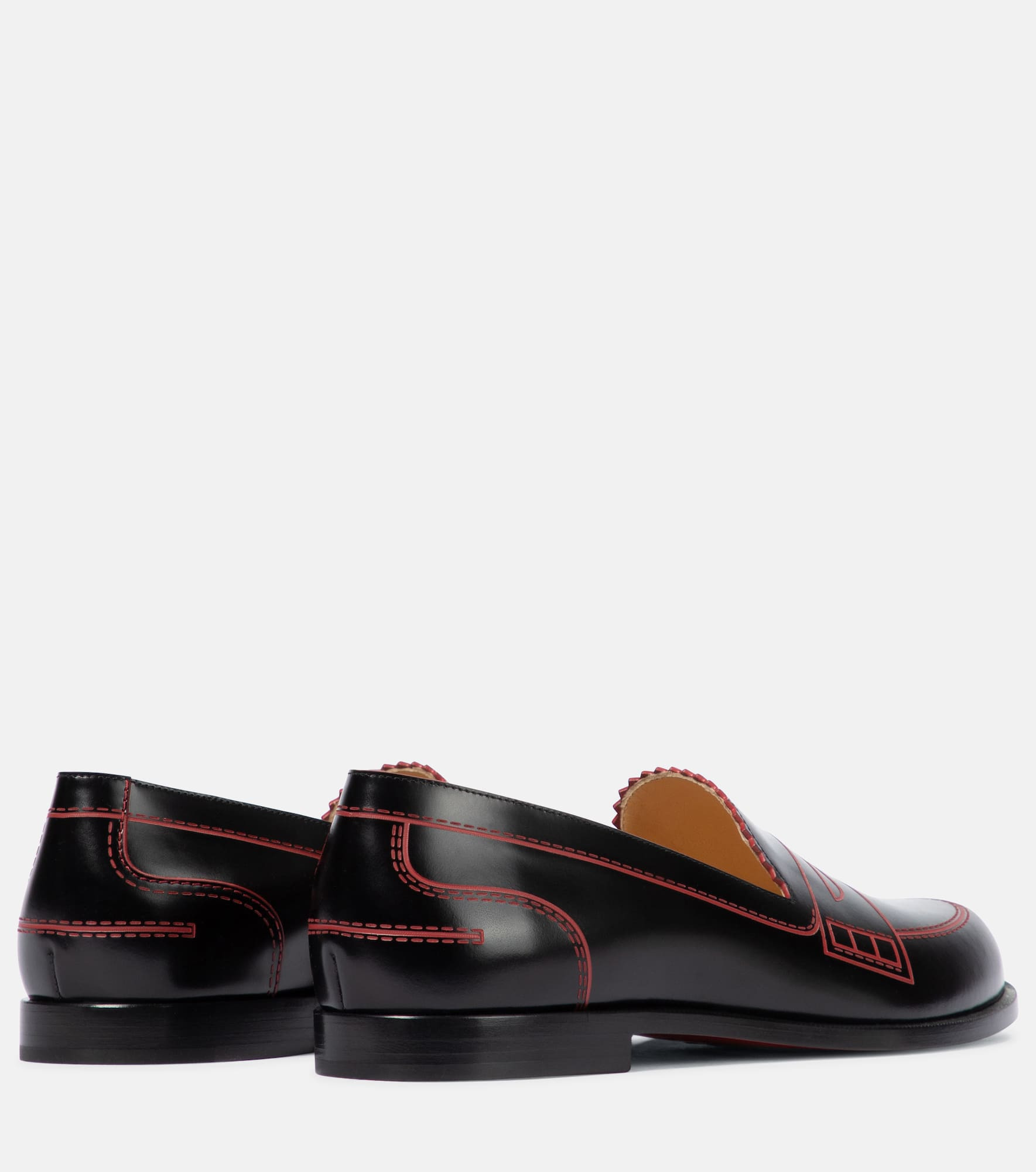 Mocalaureat leather loafers - 3